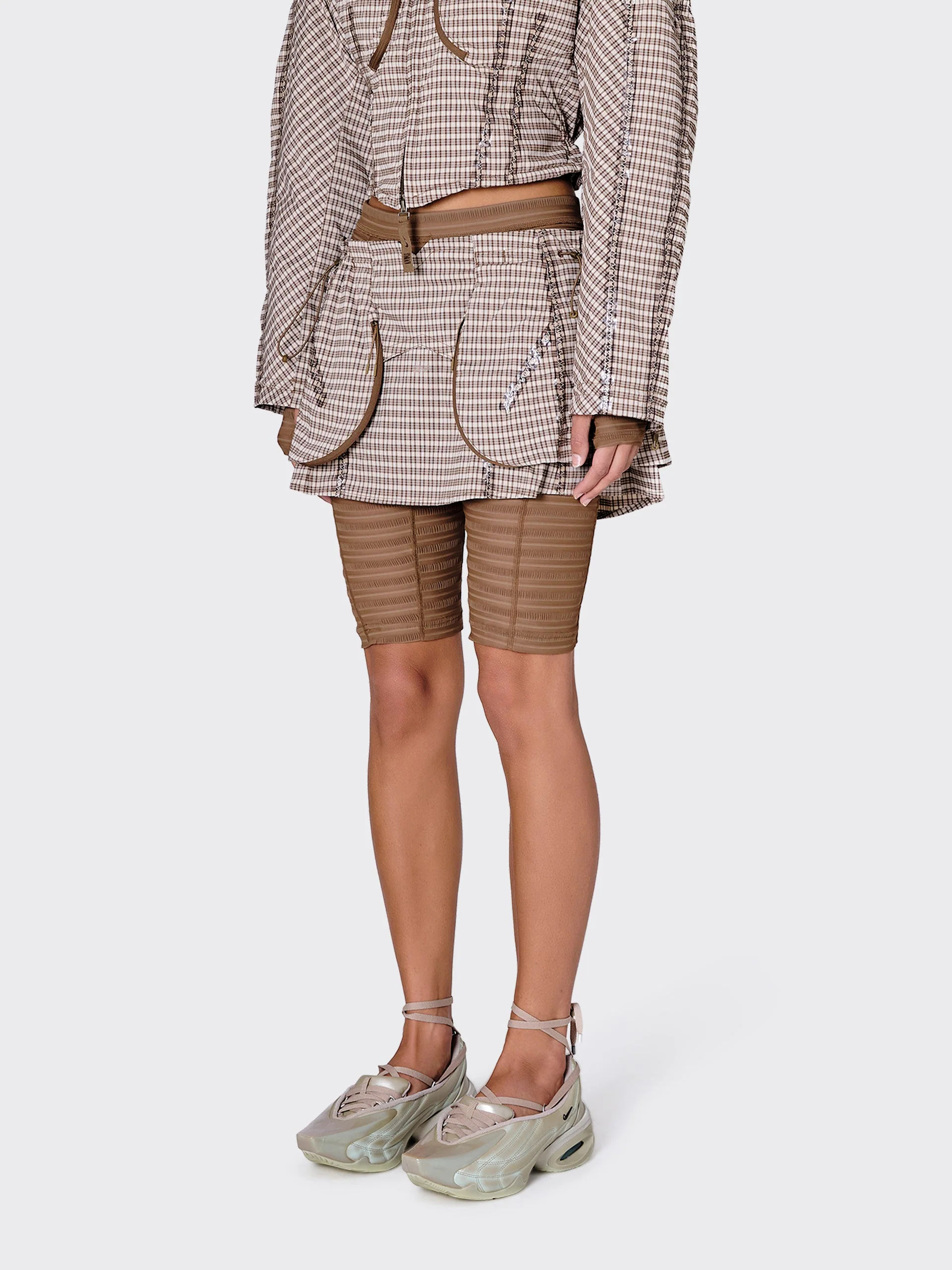 Nike KNWLS x Nike Skirt Set - Yukon Brown/Rattan - Image 2