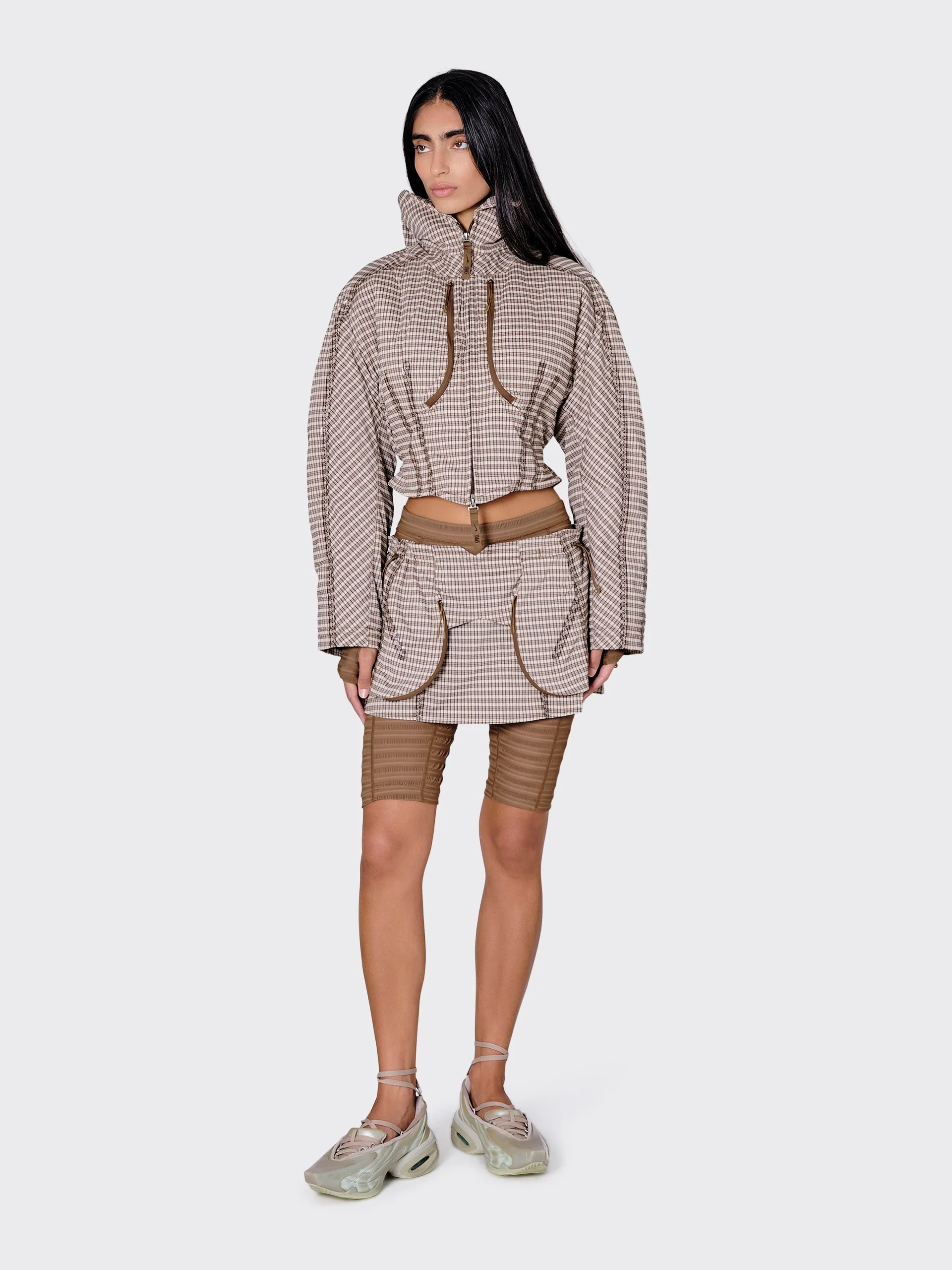 Nike KNWLS x Nike Skirt Set - Yukon Brown/Rattan - Image 4