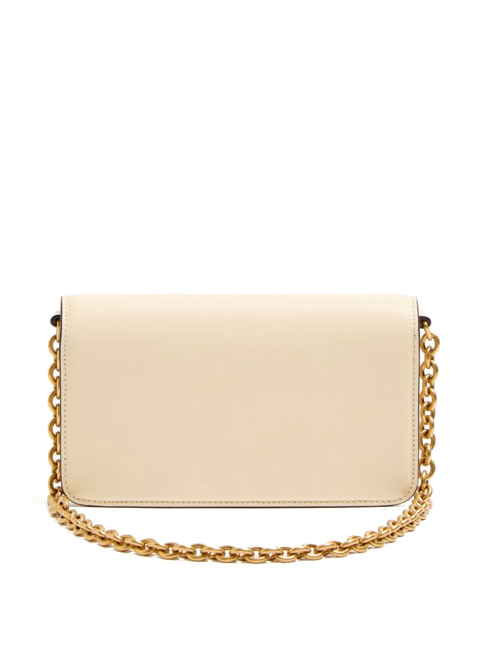 Valentino Garavani Vain Small Leather Clutch - White - Image 3