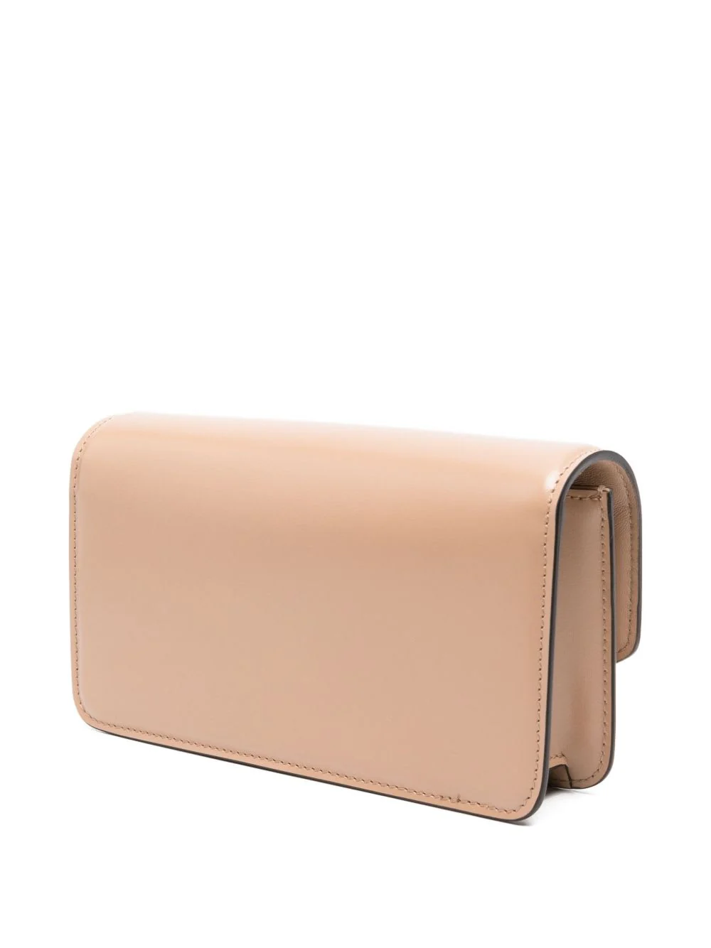 Valentino Garavani Vain Small Leather Clutch - Powder - Image 4