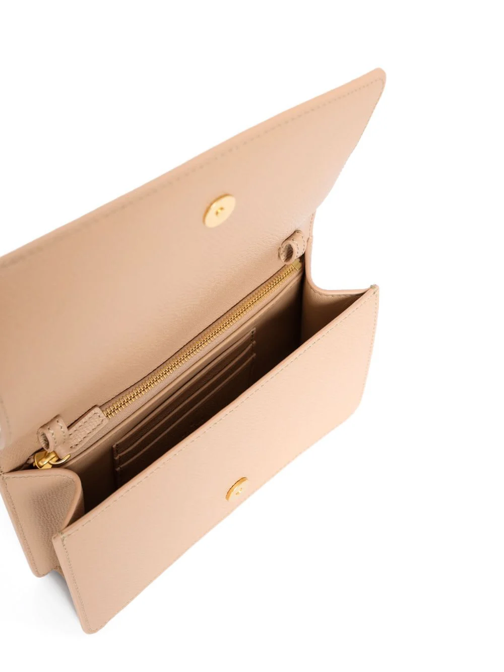 Valentino Garavani Vlogo Signature Leather Mini Bag - Powder - Image 3