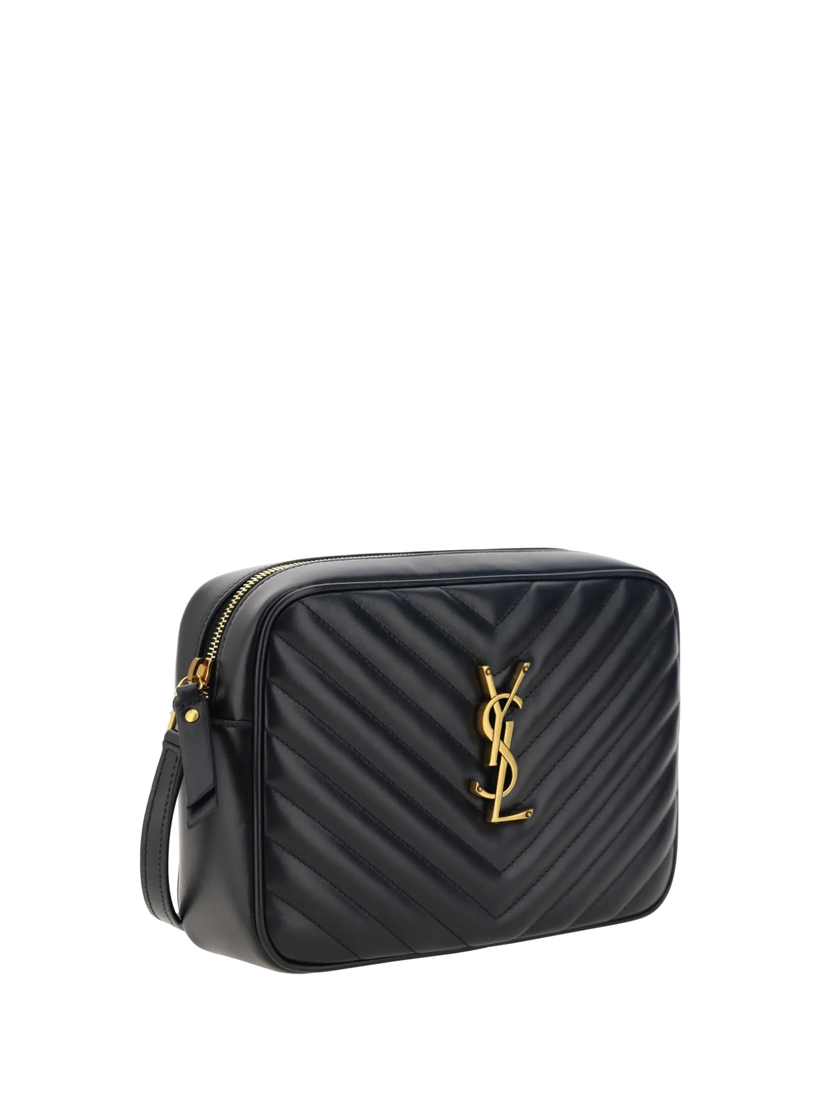 Saint Laurent Loulou Shoulder Bag - Black - Image 2