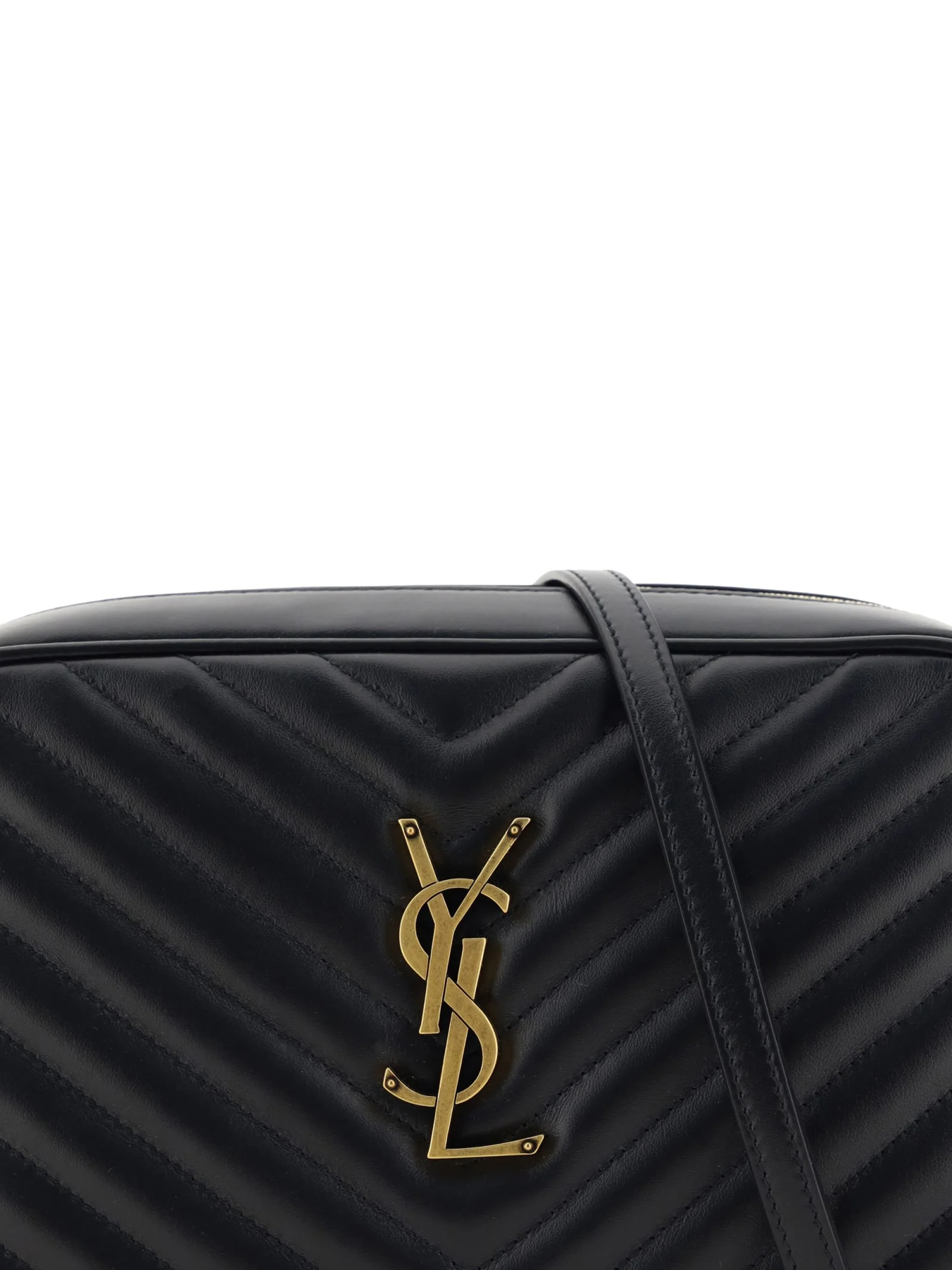 Saint Laurent Loulou Shoulder Bag - Black - Image 4