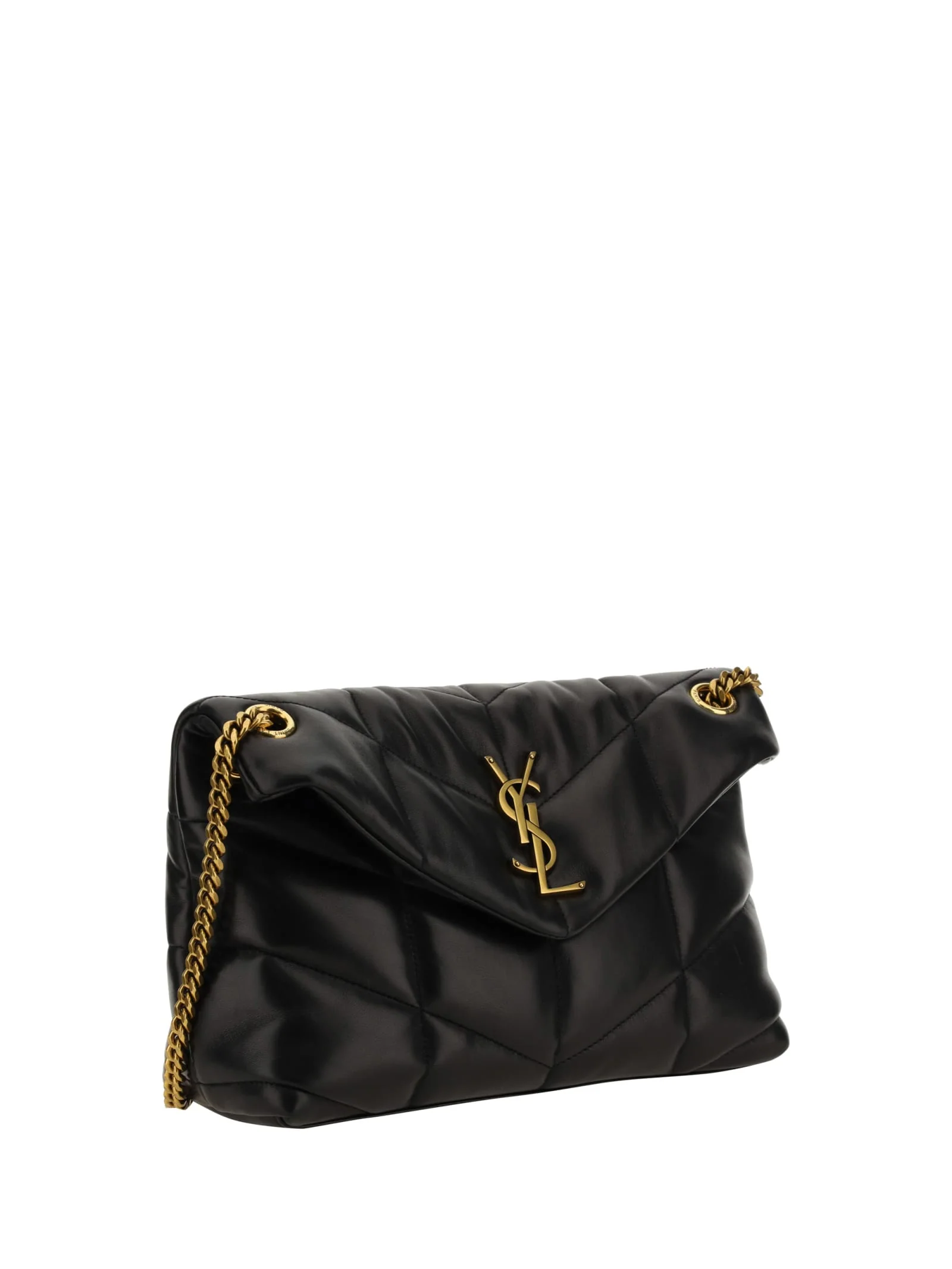 Saint Laurent Lou Lou Shoulder Bag - Nero - Image 2