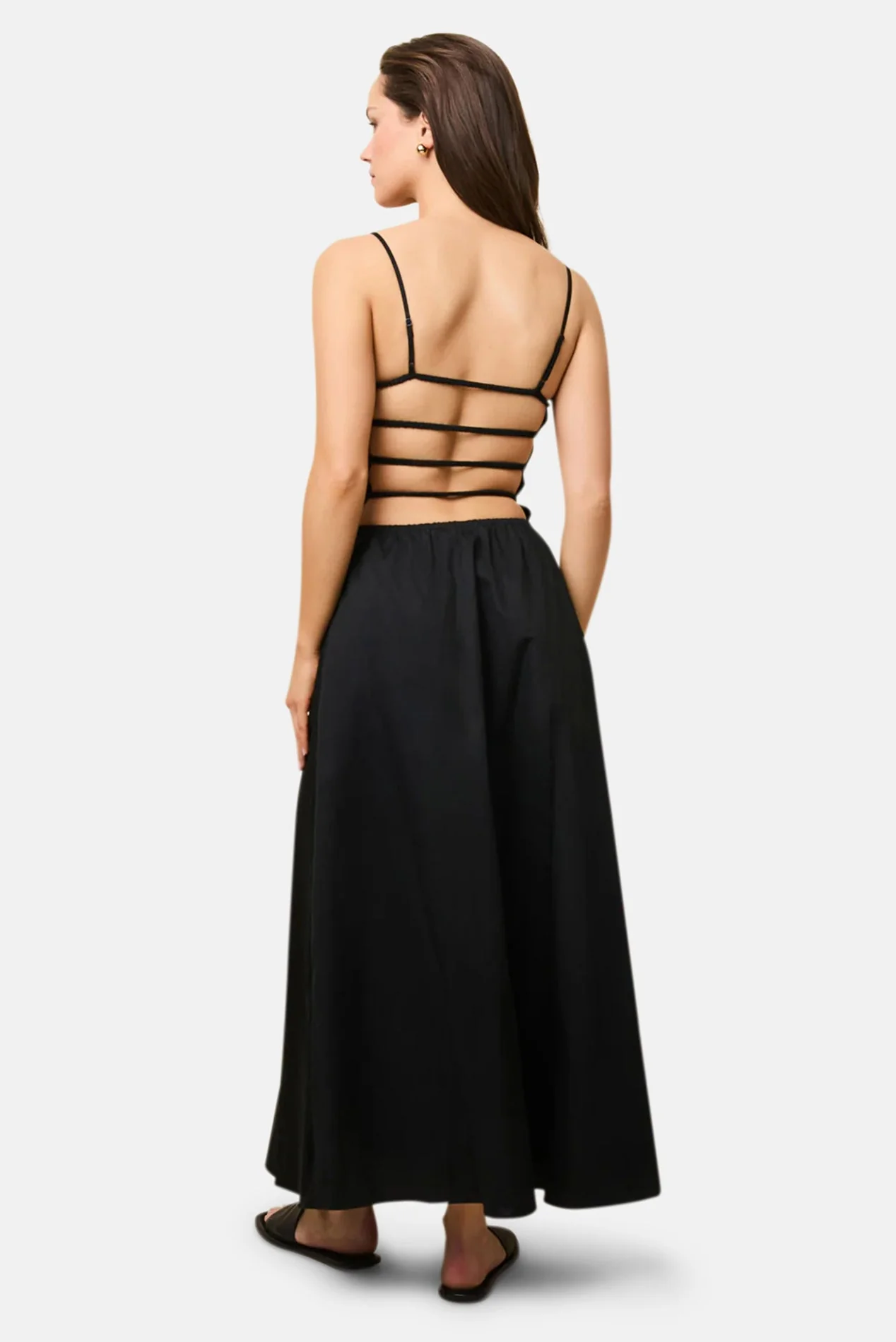 Solid and Striped Delta Midi Dress - Image 2