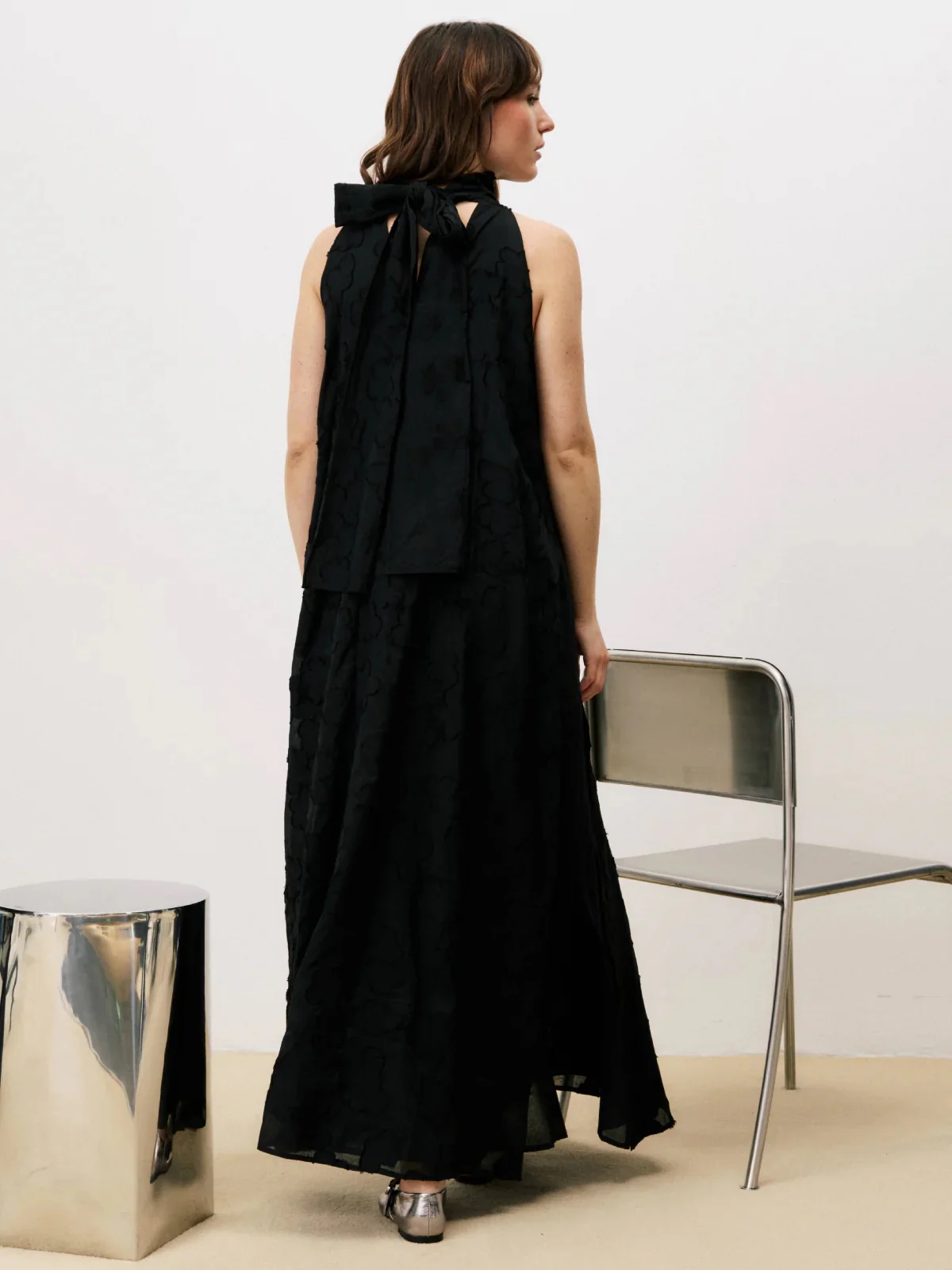 FRNCH Pattie Dress - Noir - Image 3