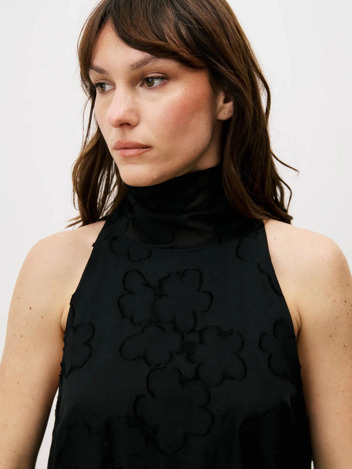 FRNCH Pattie Dress - Noir - Image 5