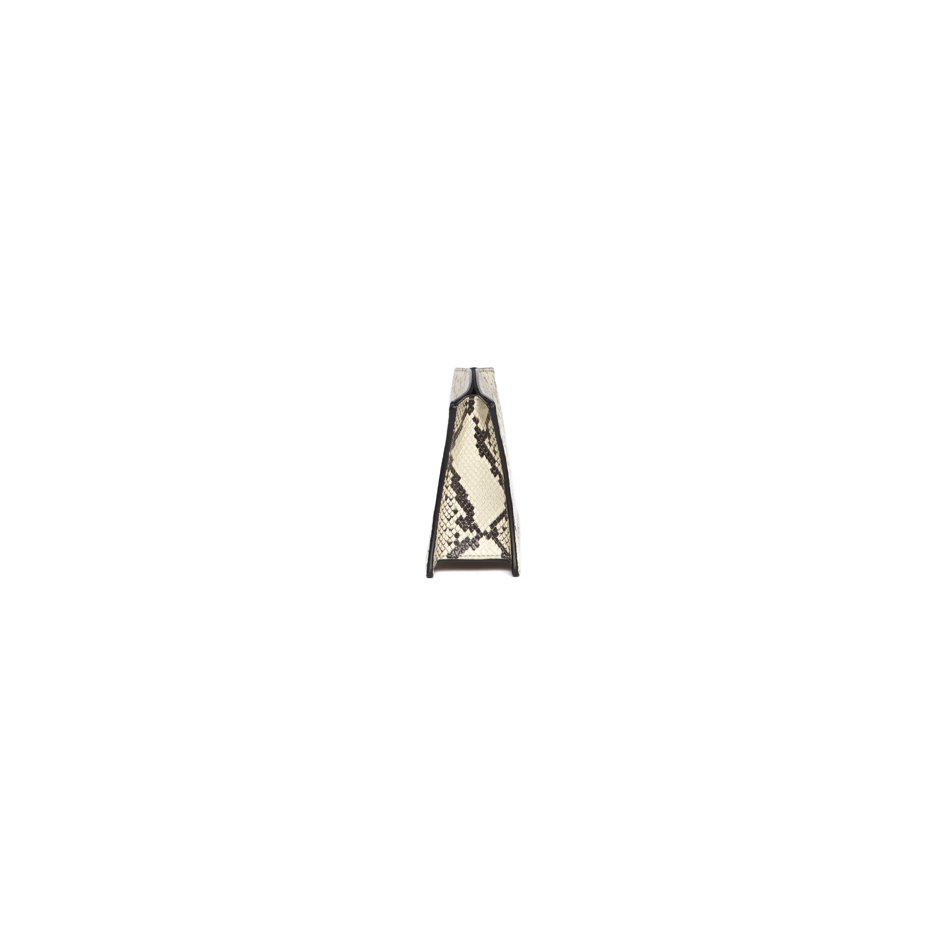 Staud Coco Shoulder Bag - White Snake - Image 3