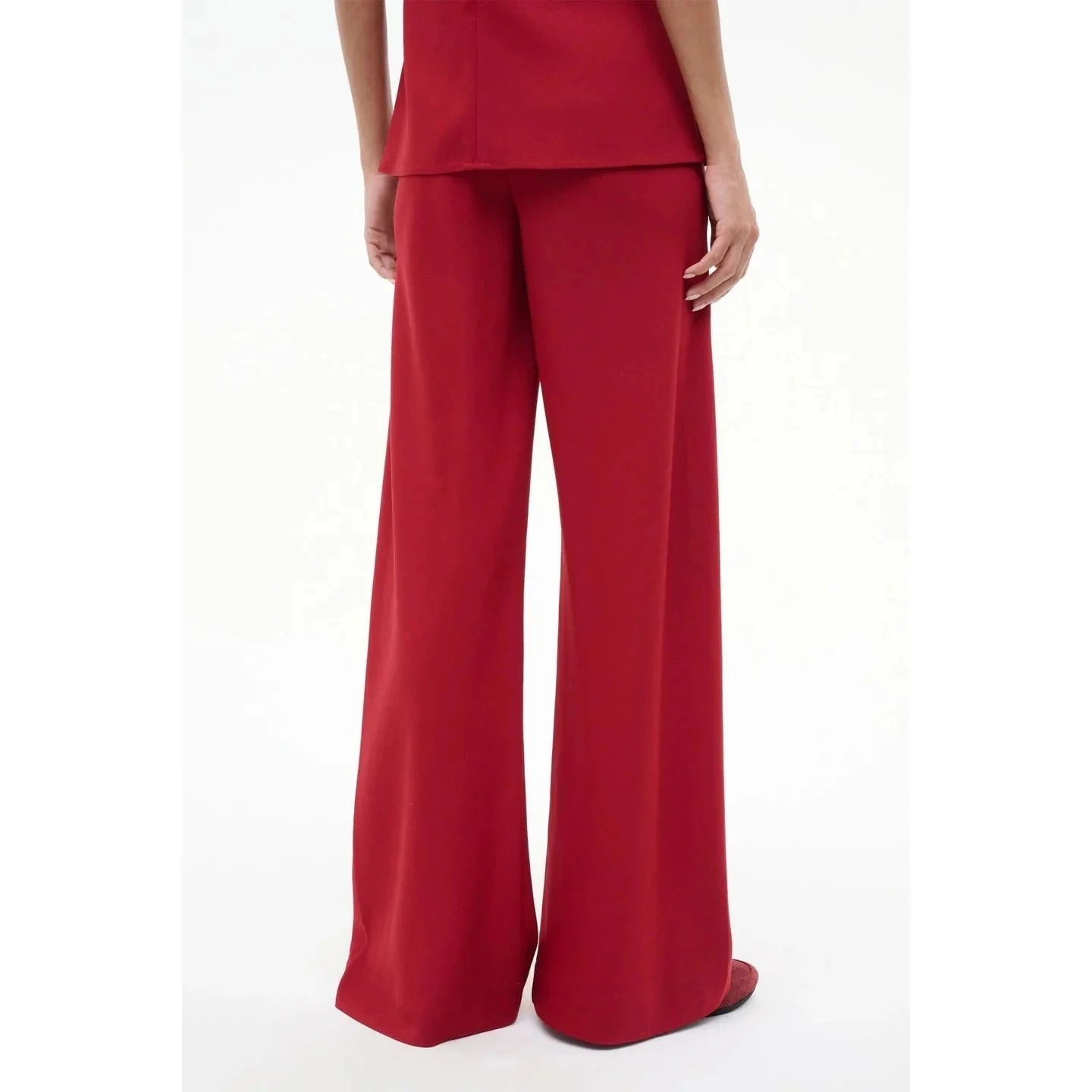 Staud Stroll Pant - Pomegranate - Image 5
