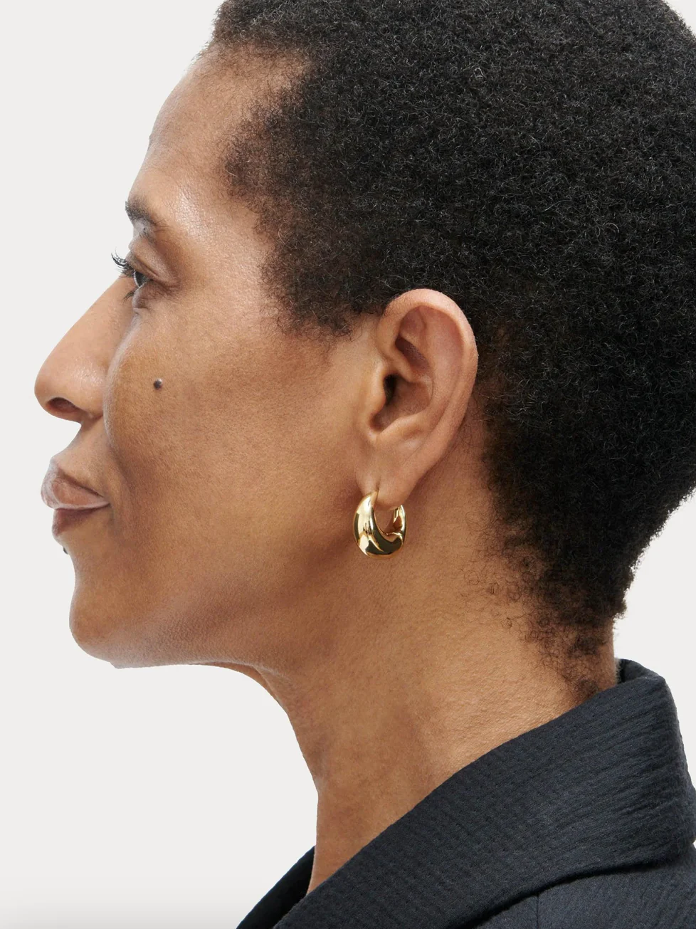 Rachel Comey Alpha Hoop Earrings - Image 4