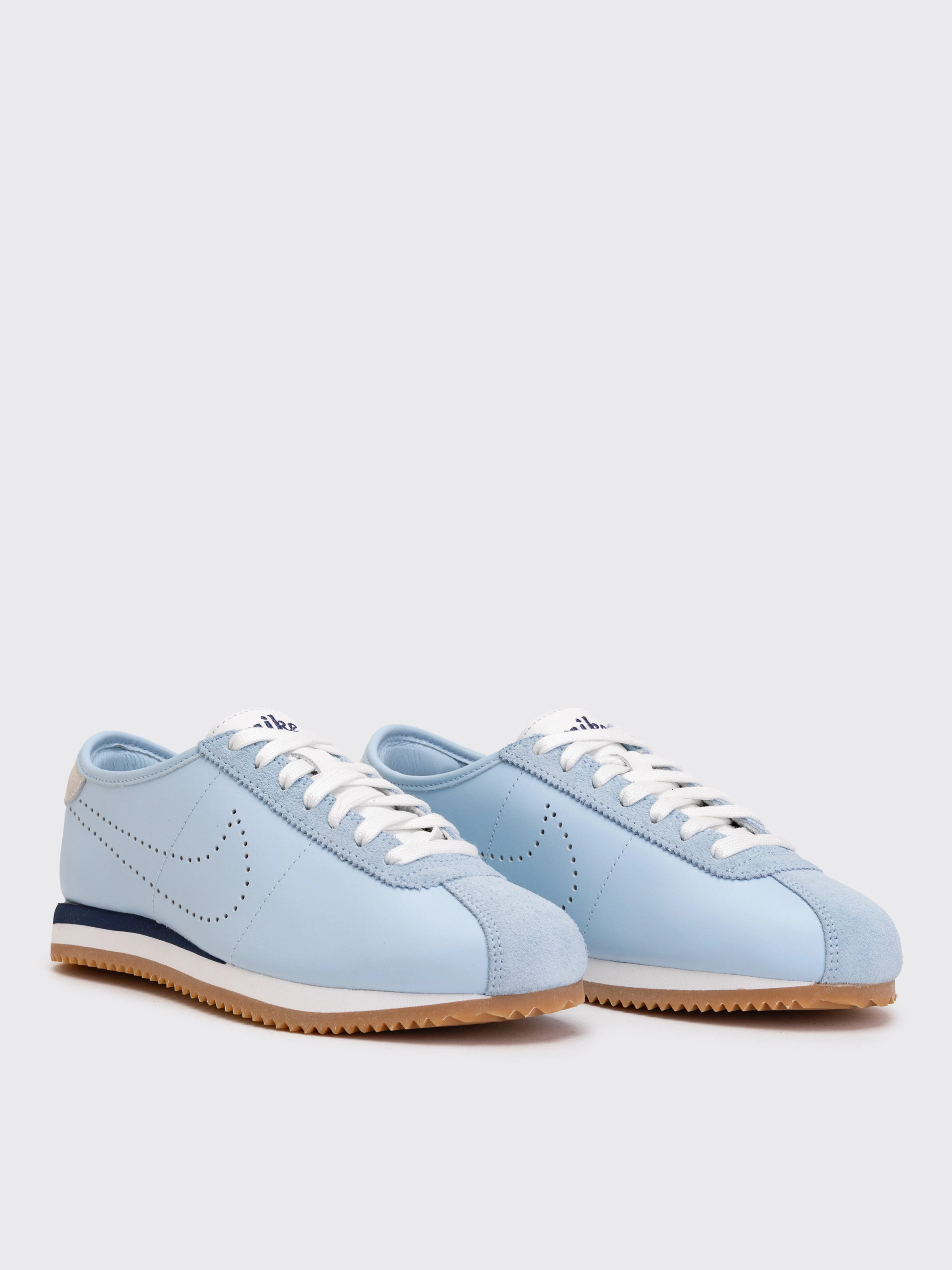 Nike Cortez Leather Sneaker - Blue - Image 2