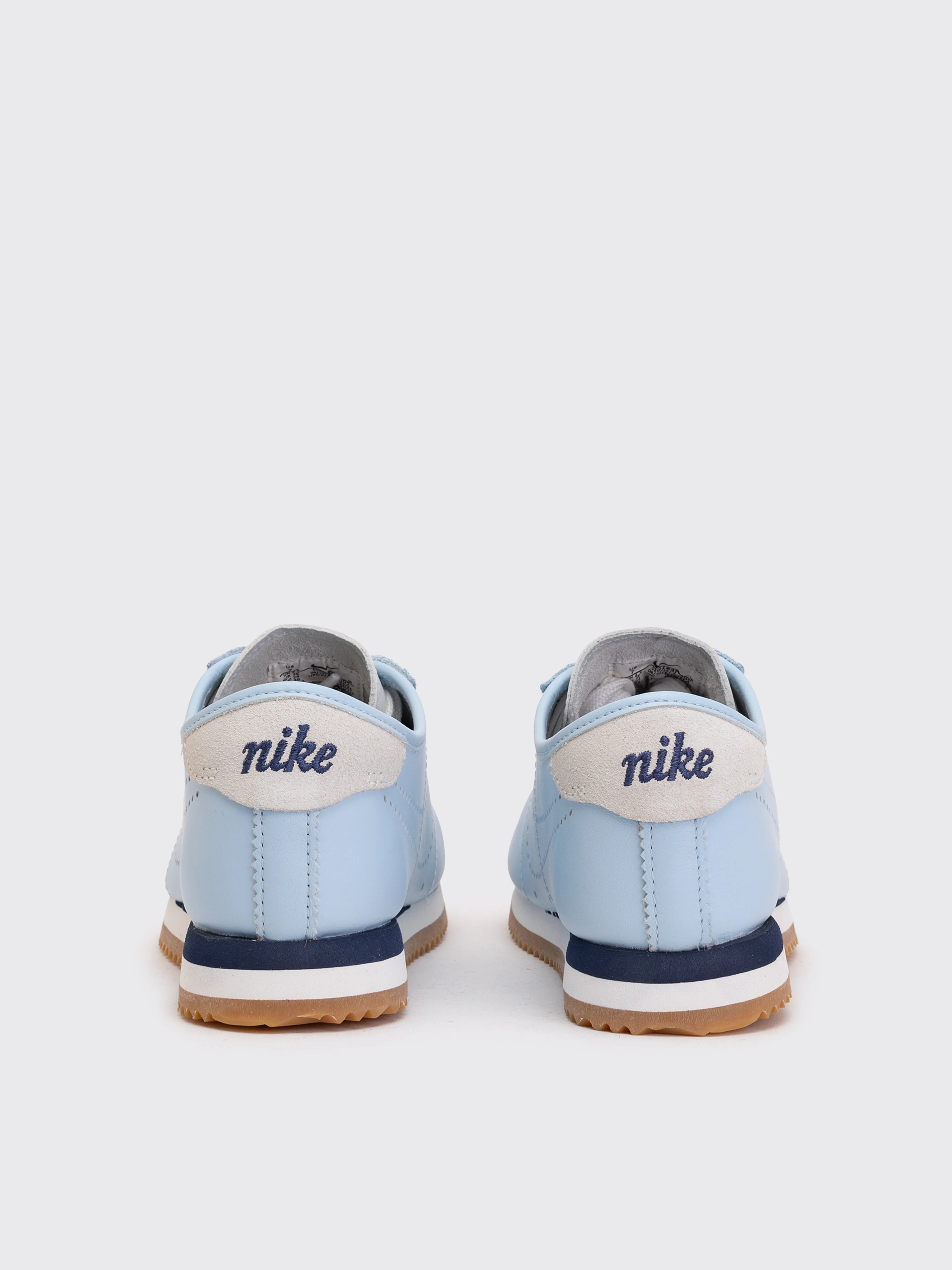 Nike Cortez Leather Sneaker - Blue - Image 3