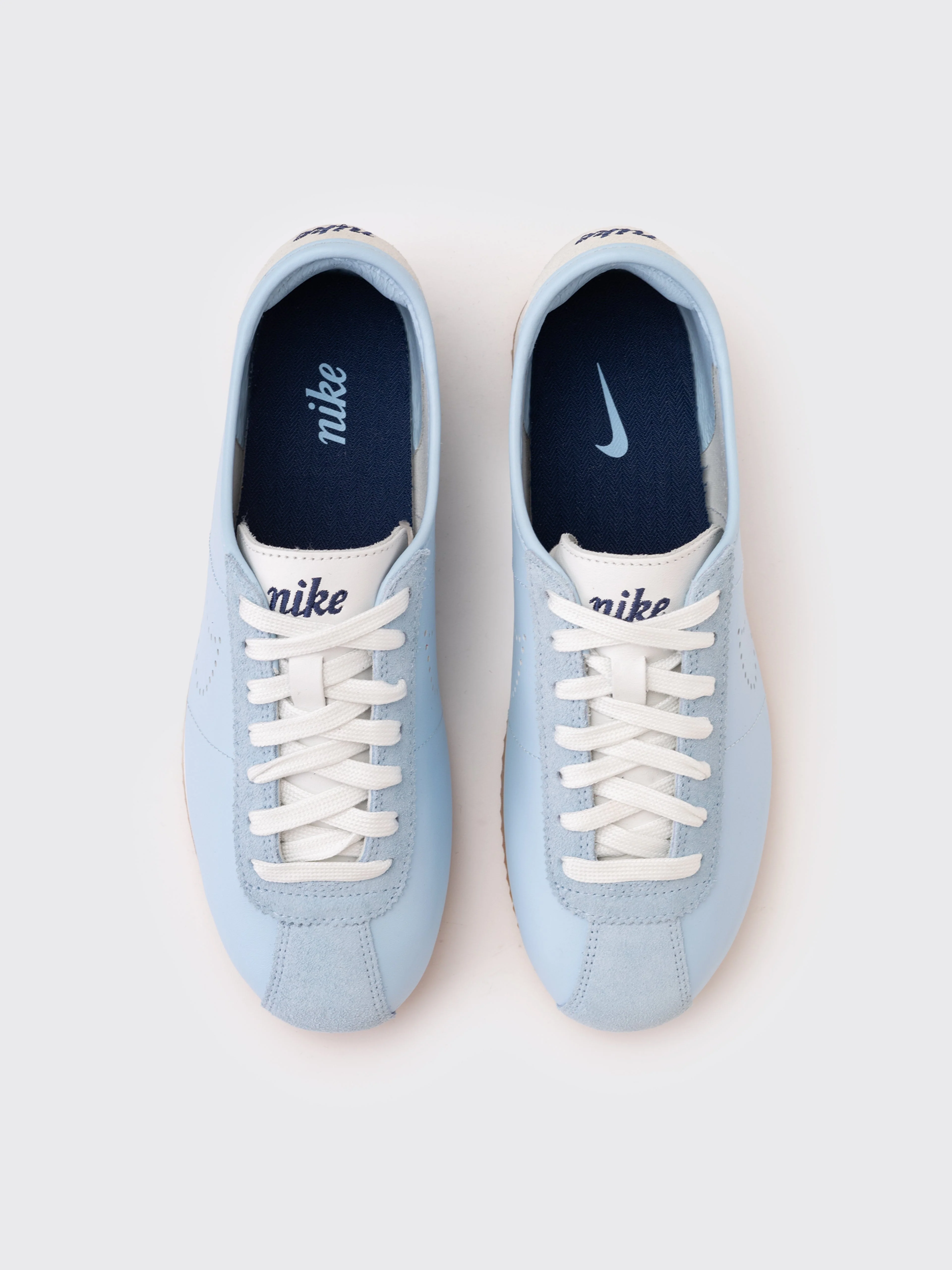 Nike Cortez Leather Sneaker - Blue - Image 4