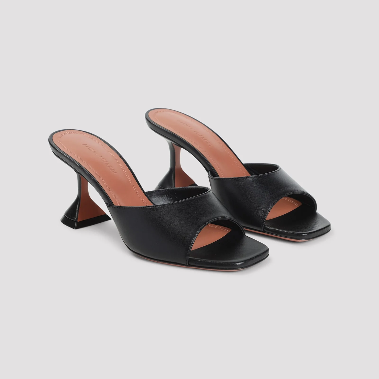 Amina Muaddi Lupita 70 Sandals - Black - Image 5