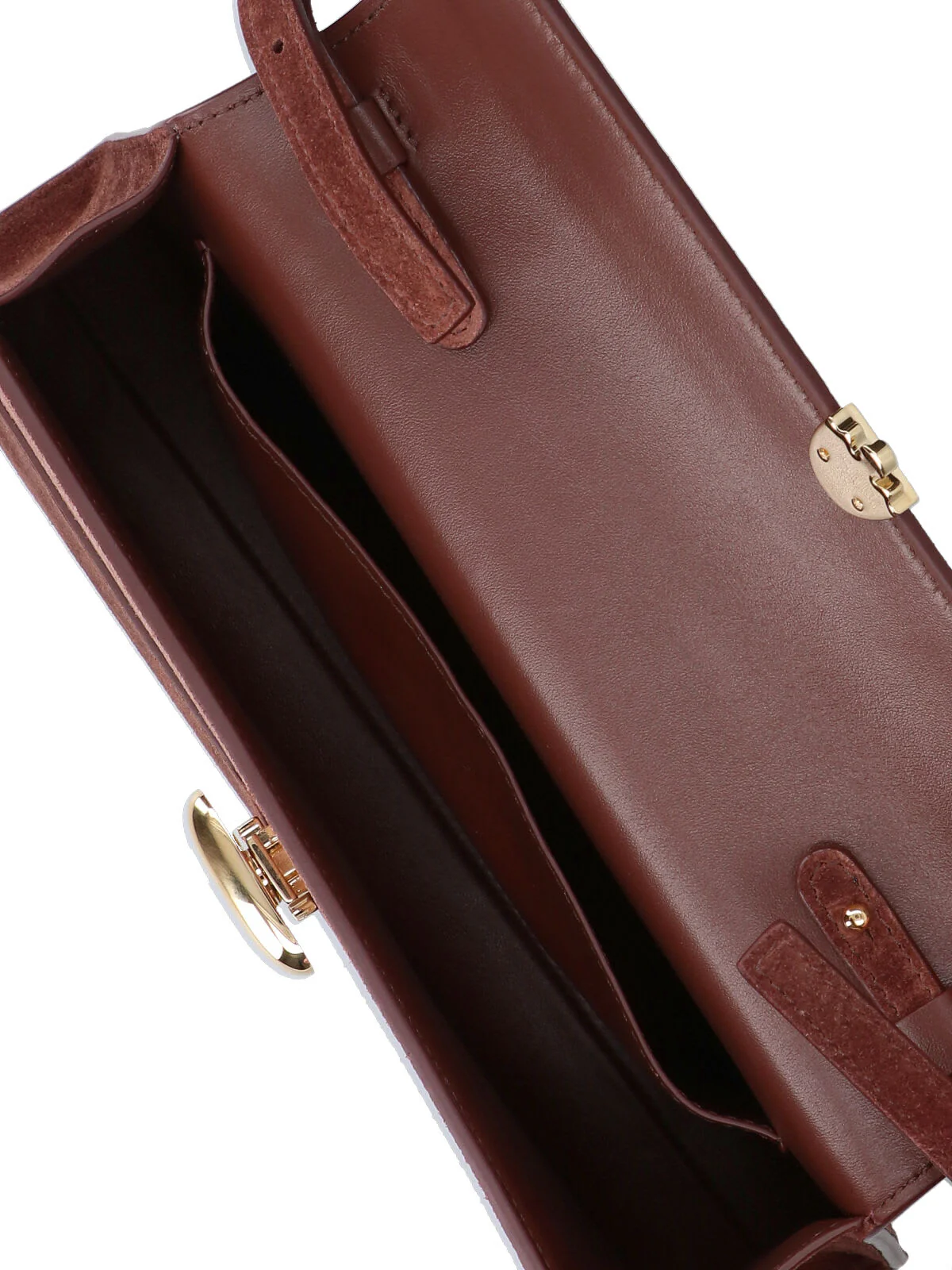 SAVETTE Symmetry Crossbody Bag - Brown - Image 4