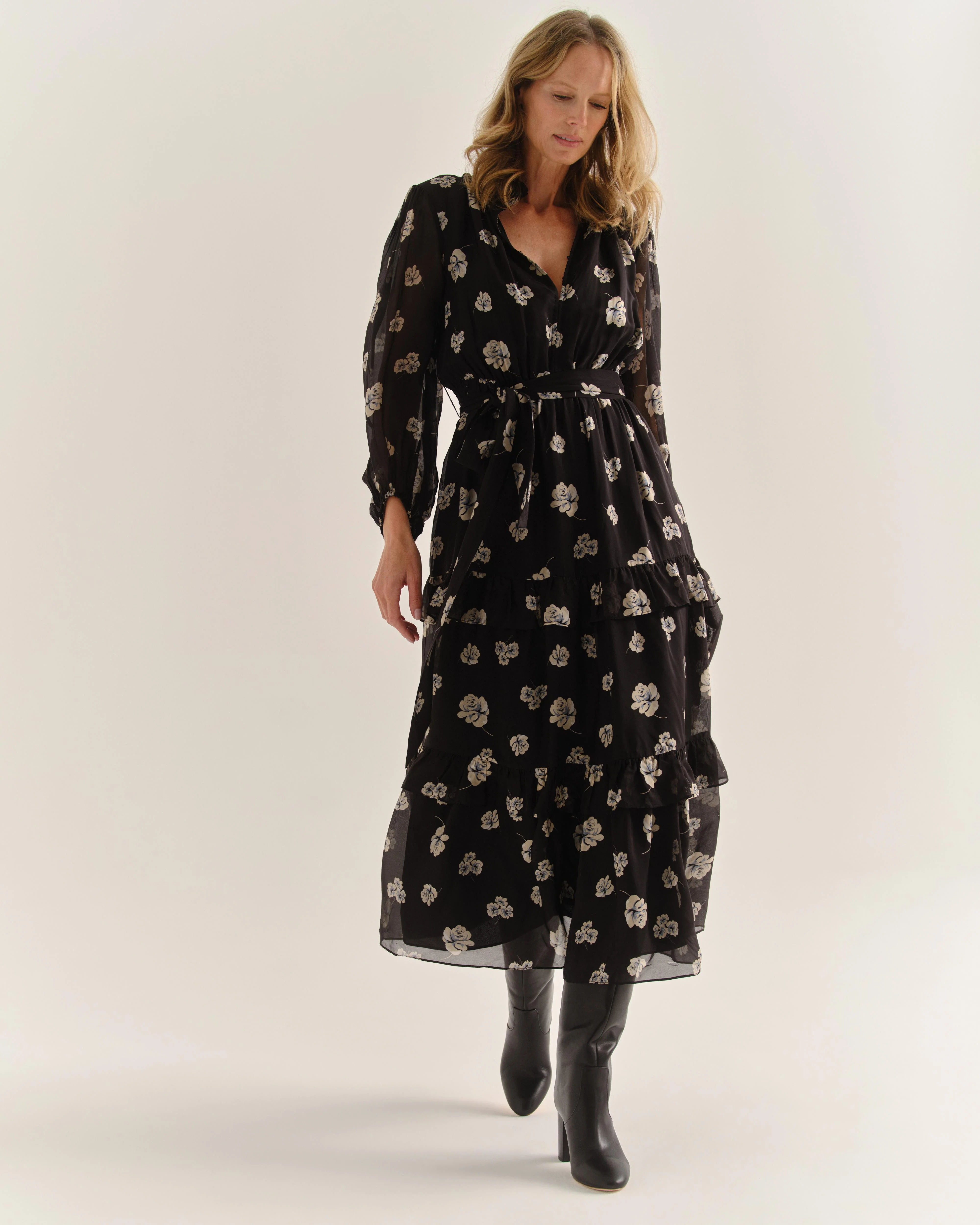 Cartolina Lorelei Long Sleeve Dress - Image 2