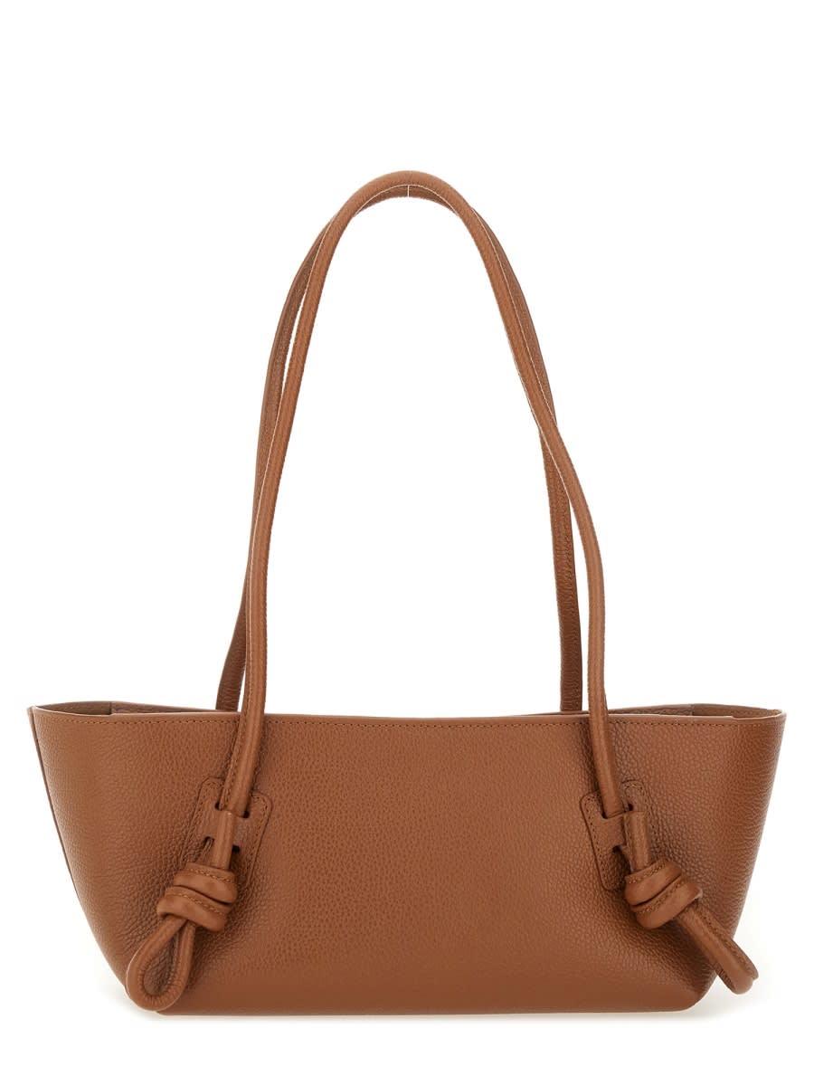 Hereu Fleca Grainy Bag Shoulder Bag - Brown - Image 2