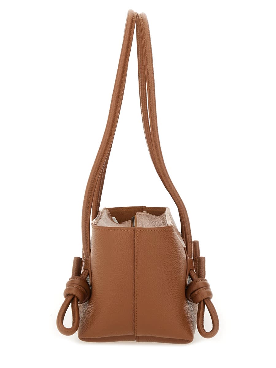 Hereu Fleca Grainy Bag Shoulder Bag - Brown - Image 3