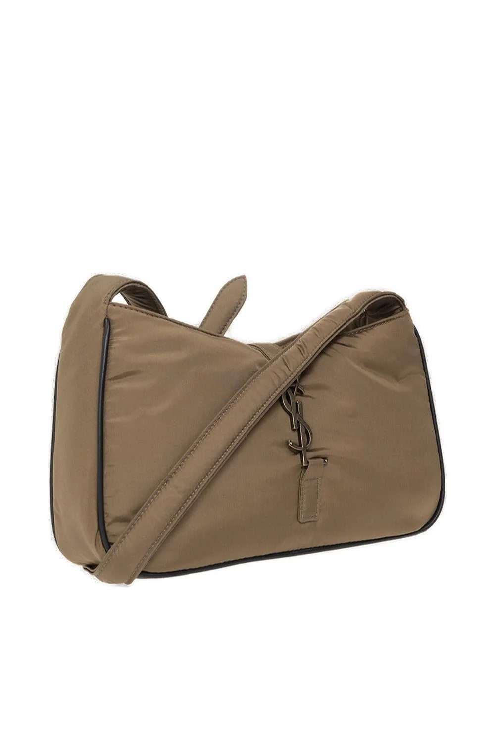 Saint Laurent Le 5 7 Logo Plaque Crossbody Bag - Black - Image 3