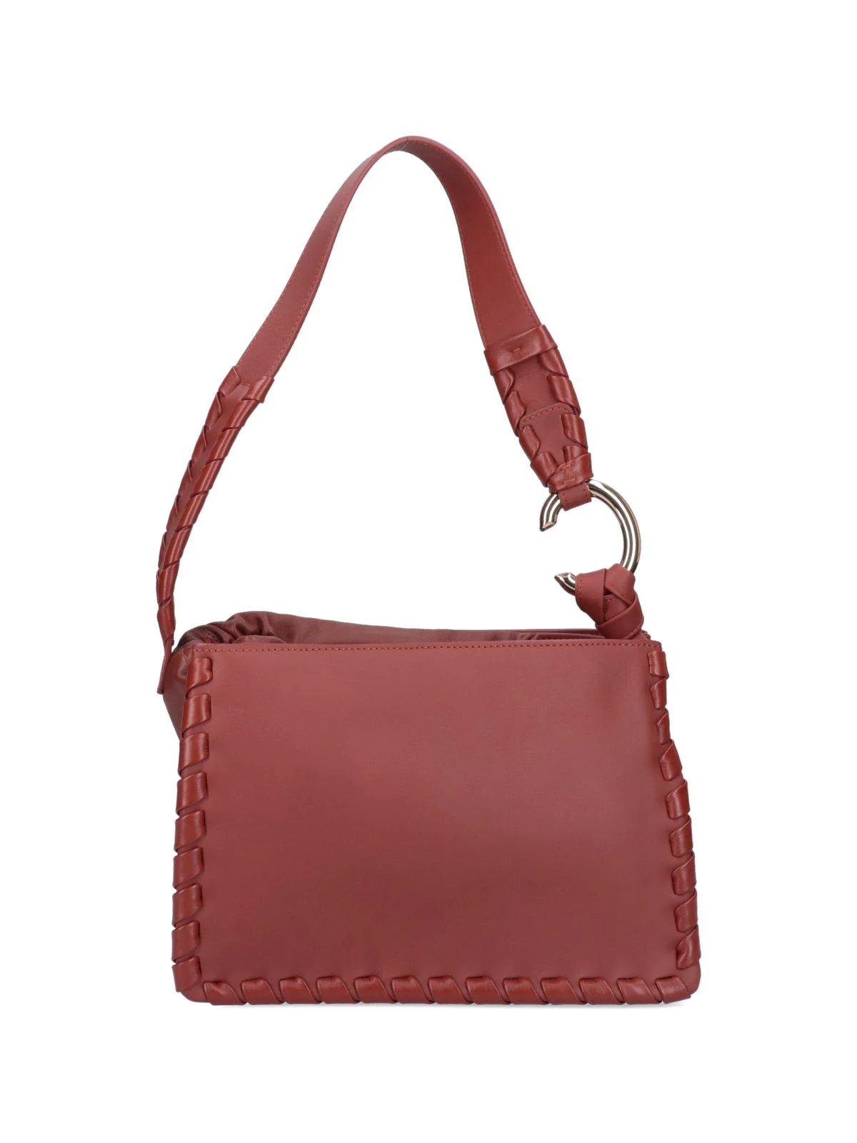 Chloé Mate Multi-gusset Shoulder Bag - Leather Brown - Image 2