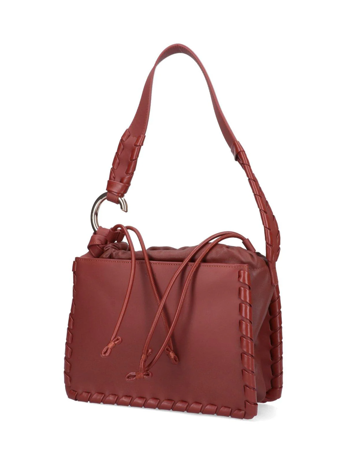 Chloé Mate Multi-gusset Shoulder Bag - Leather Brown - Image 3