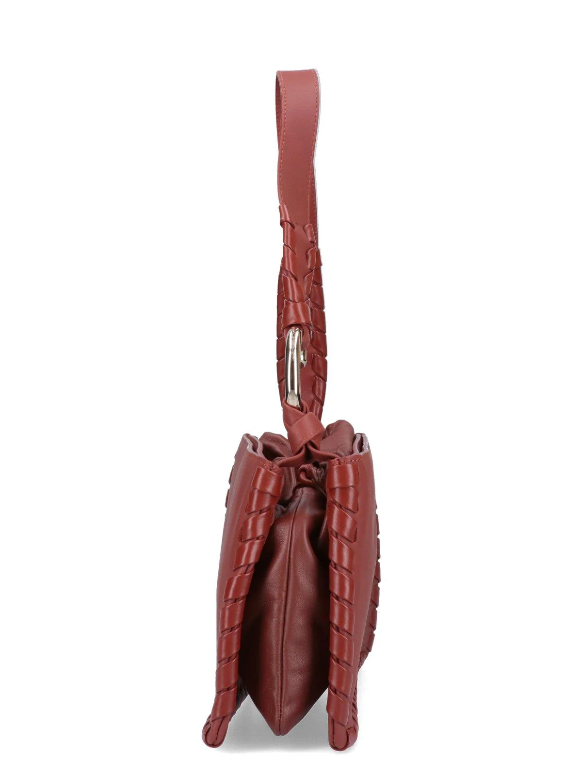Chloé Mate Multi-gusset Shoulder Bag - Leather Brown - Image 4