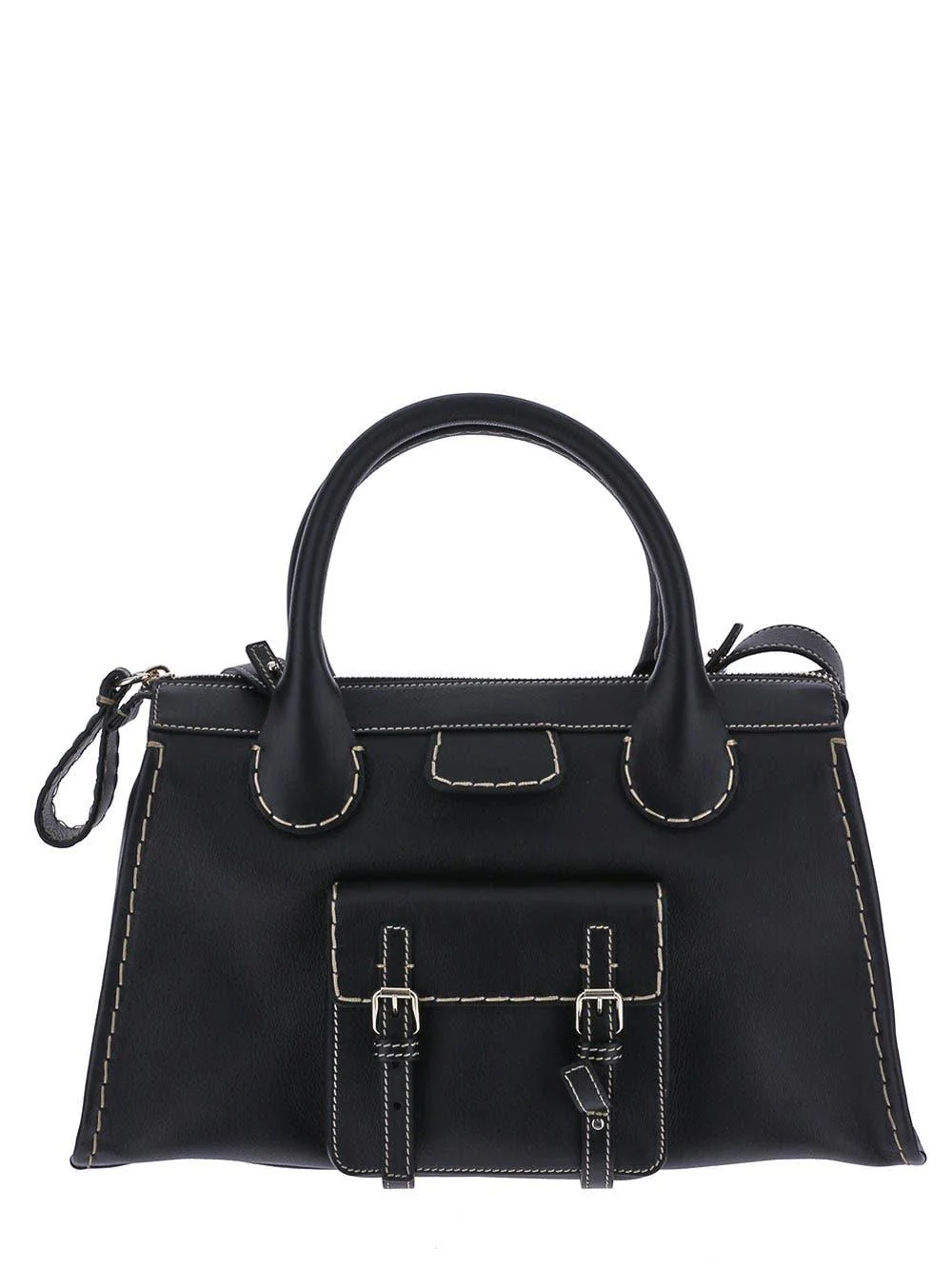 Chloé Edith Medium Tote Bag - Black