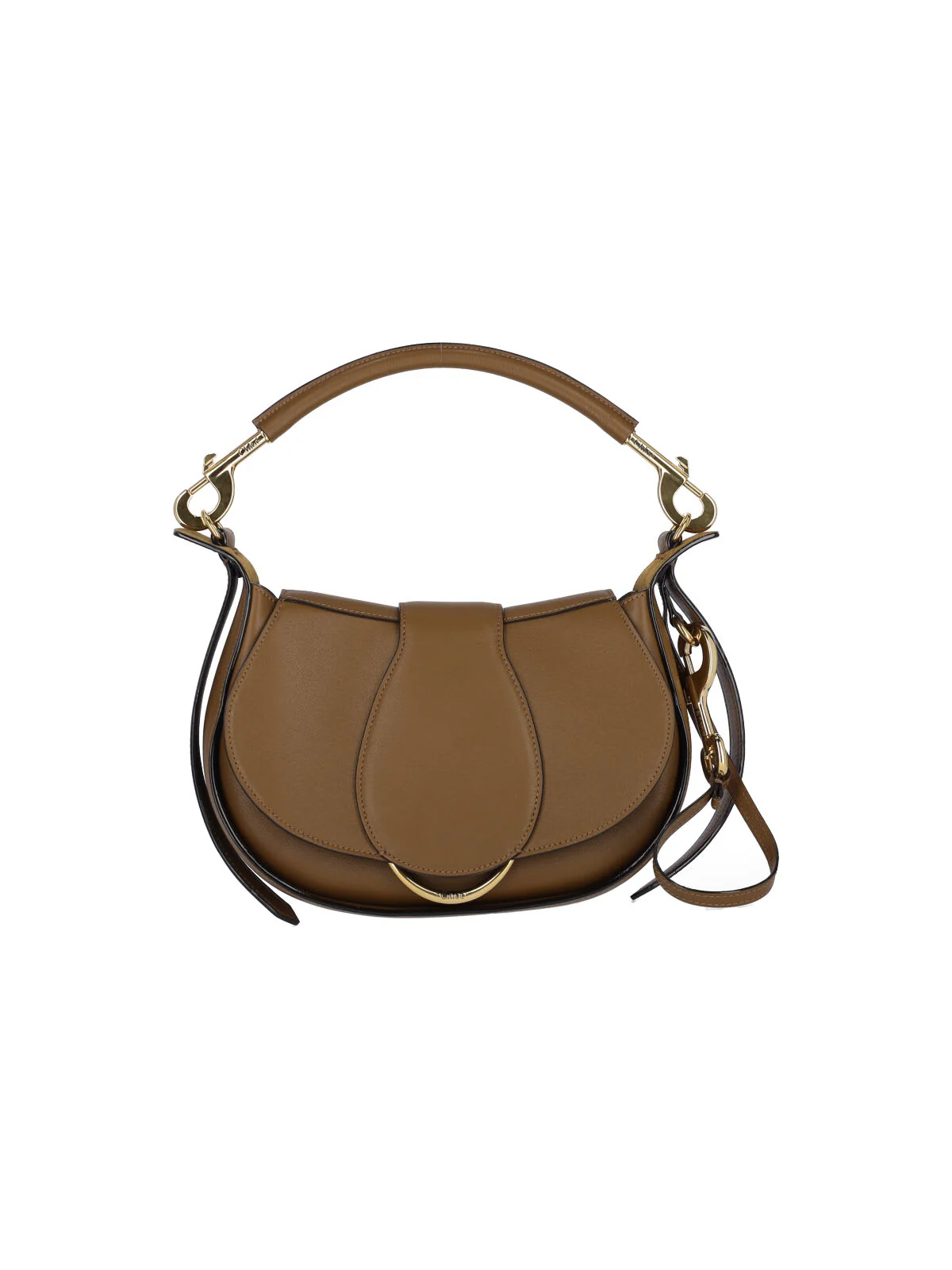 Chloé Ride Shoulder Bag - Brown