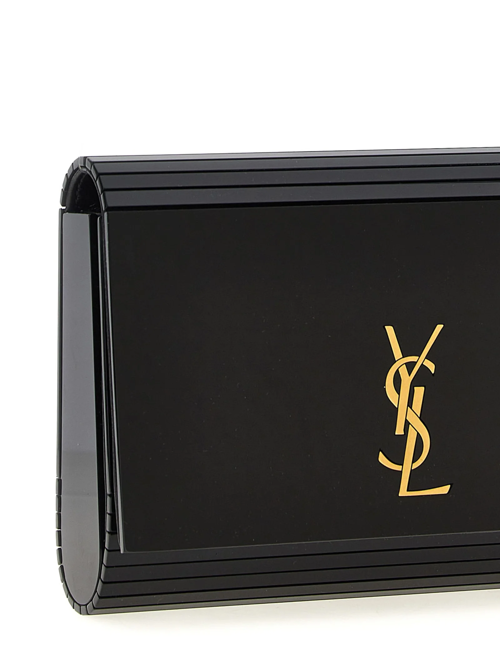 Saint Laurent Minaudière Vicky Crossbody Bag - Black - Image 3