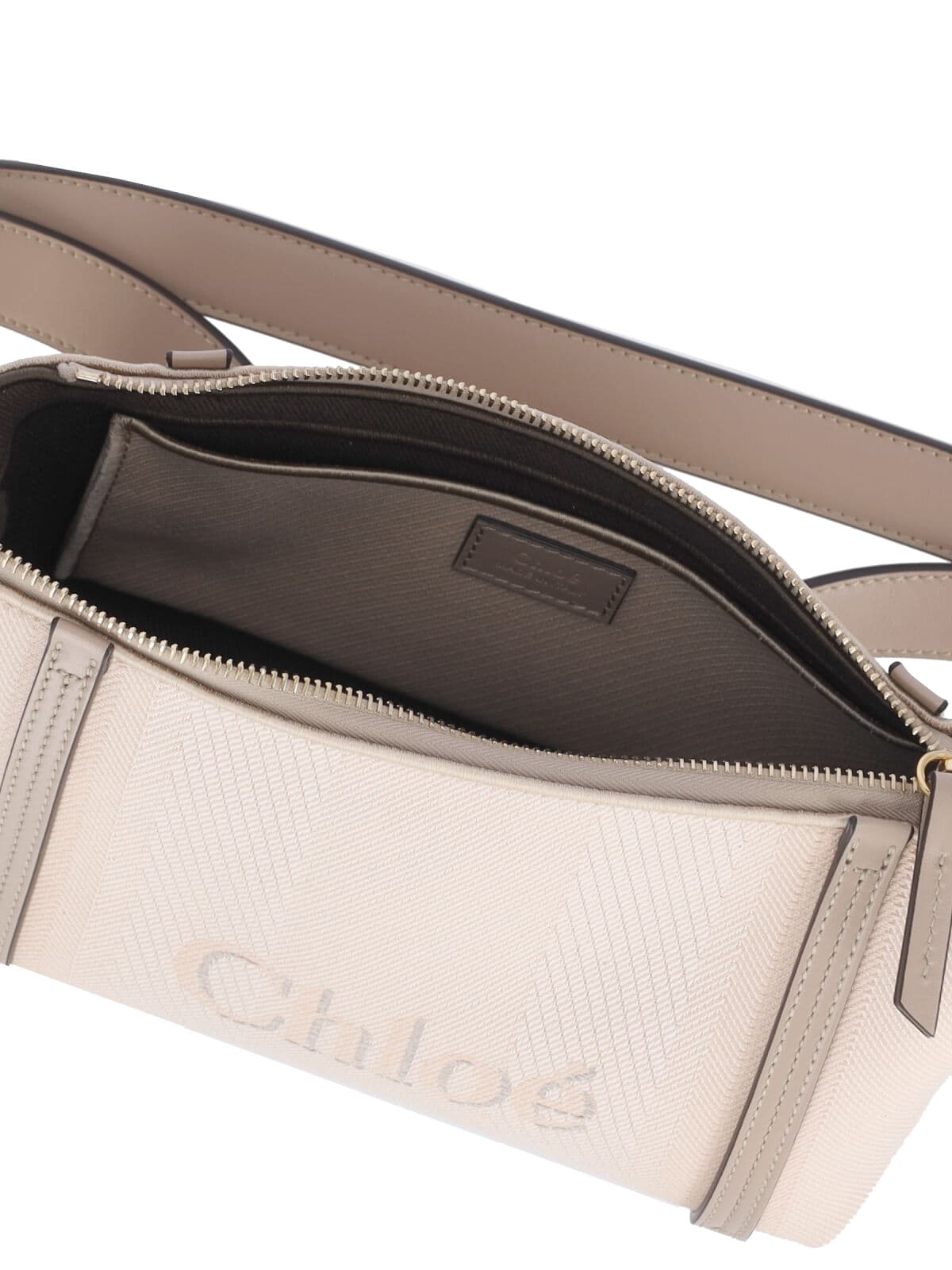 Chloé Carry Shoulder Bag - Cream - Image 4