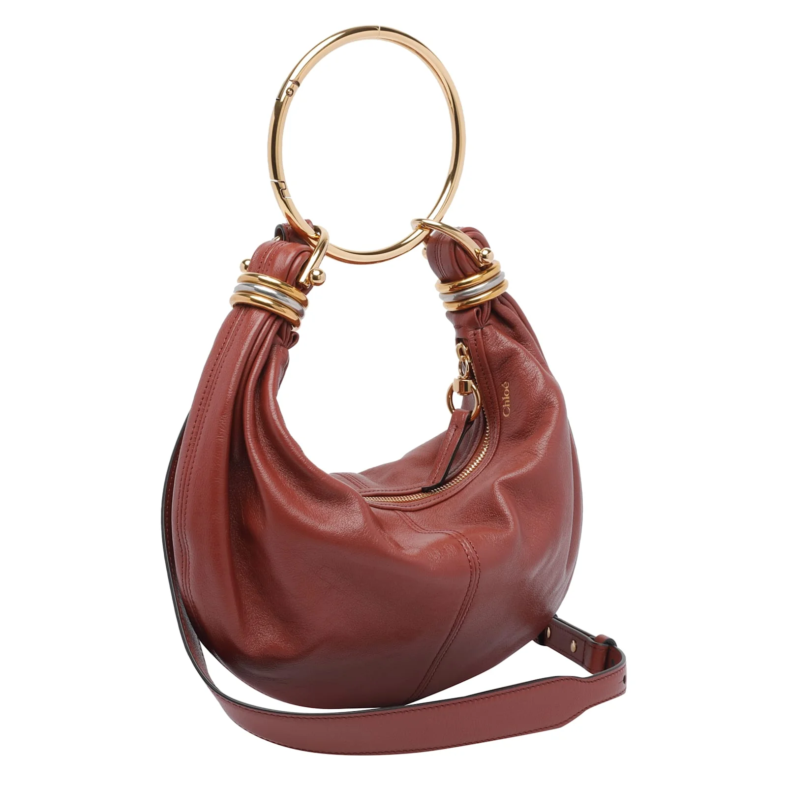 Chloé Bracelet Bag - Red - Image 2