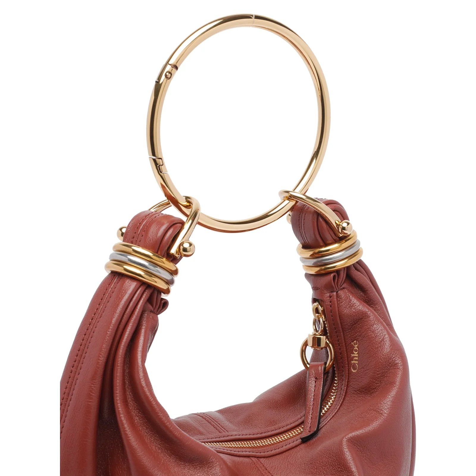 Chloé Bracelet Bag - Red - Image 4