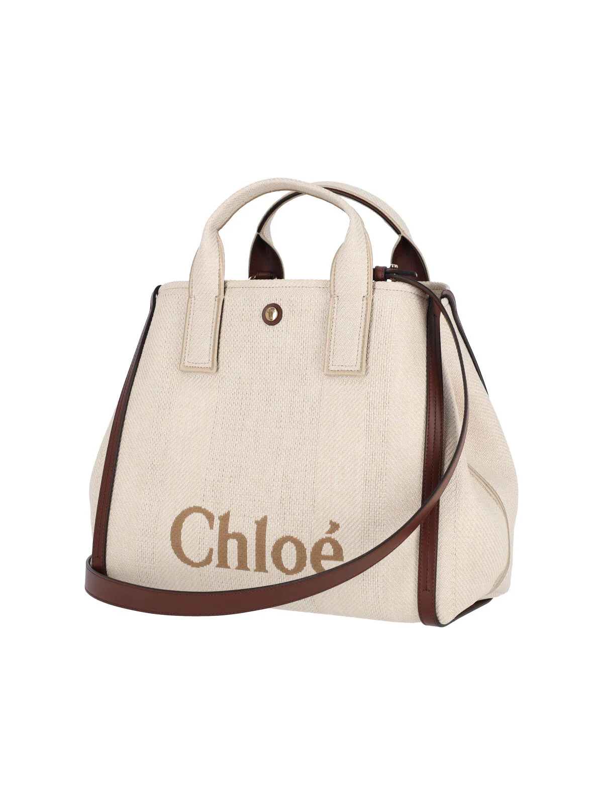 Chloé Carry Tote Bag - Cream - Image 3
