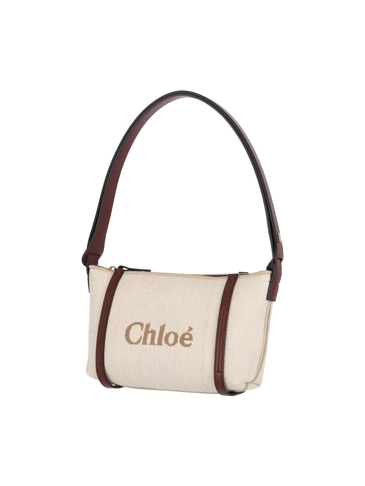 Chloé Carry Shoulder Bag - Cream - Image 2