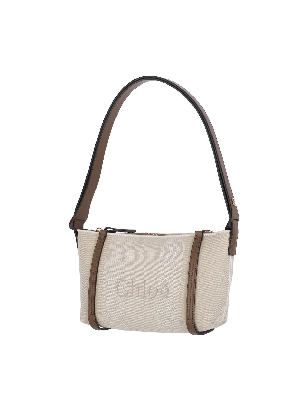 Chloé Carry Shoulder Bag - Beige - Image 2