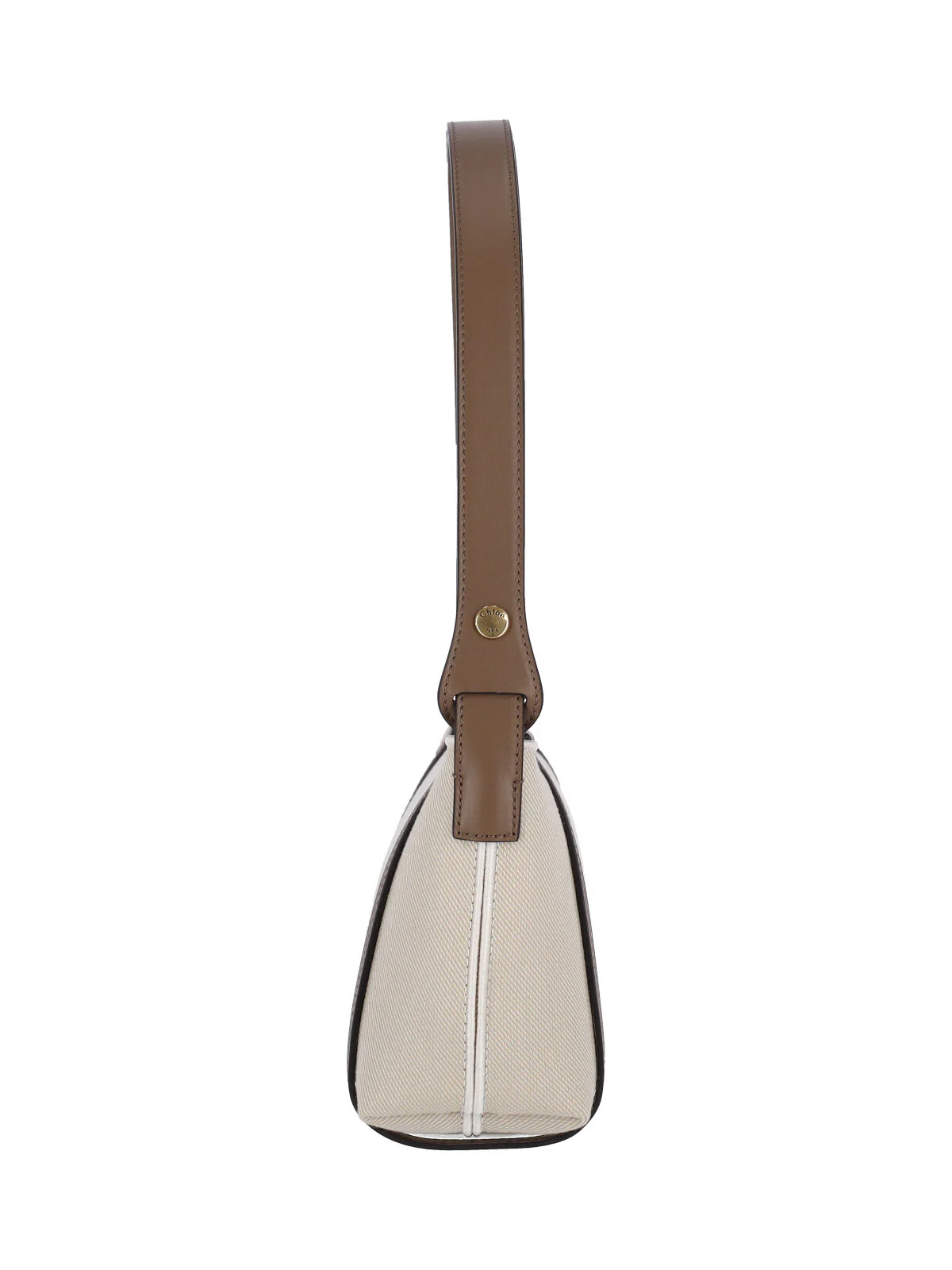 Chloé Carry Shoulder Bag - Beige - Image 5