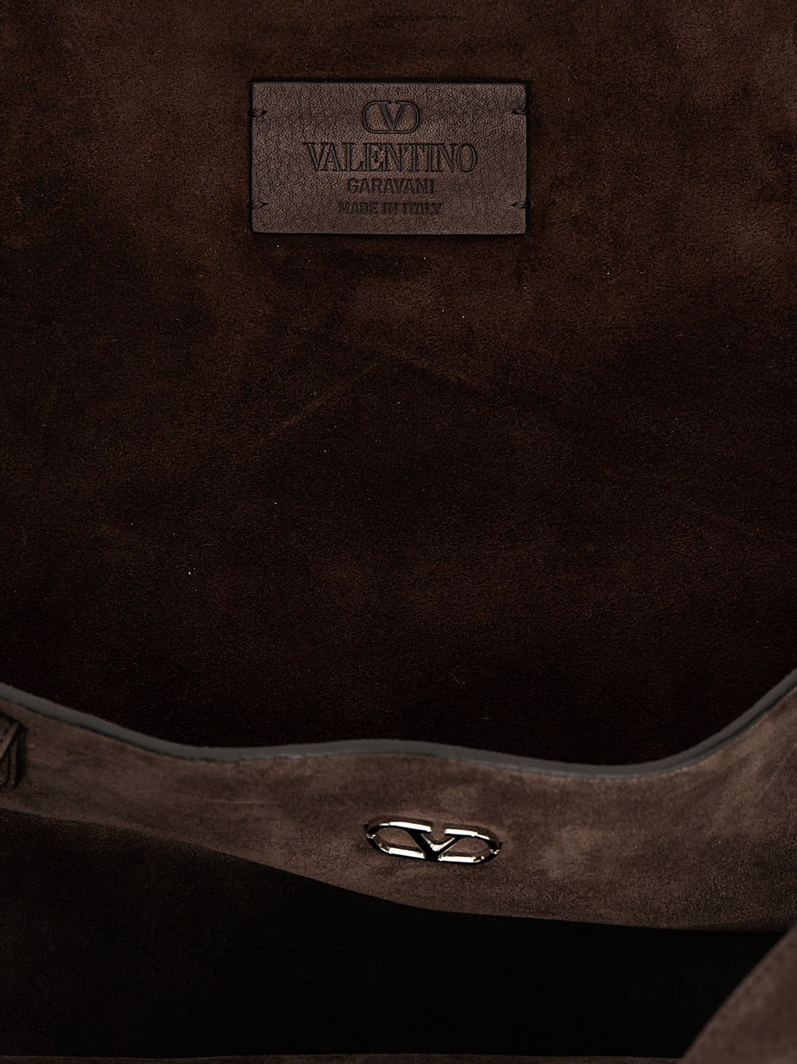 Valentino Garavani Nellcôte Shopping Bag - Brown - Image 4