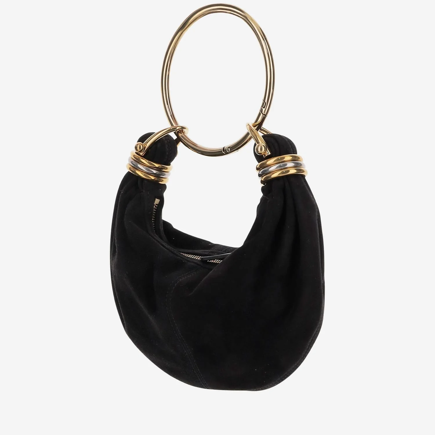 Chloé Bracelet Hobo Bag Mini - Black - Image 2
