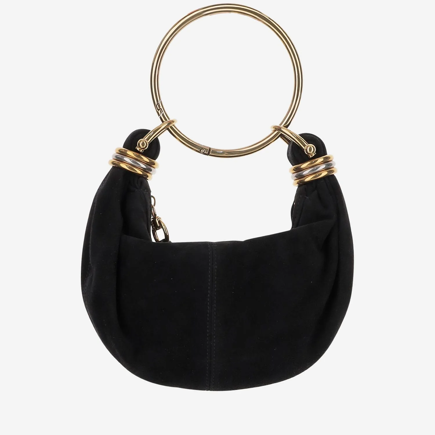 Chloé Bracelet Hobo Bag Mini - Black - Image 3
