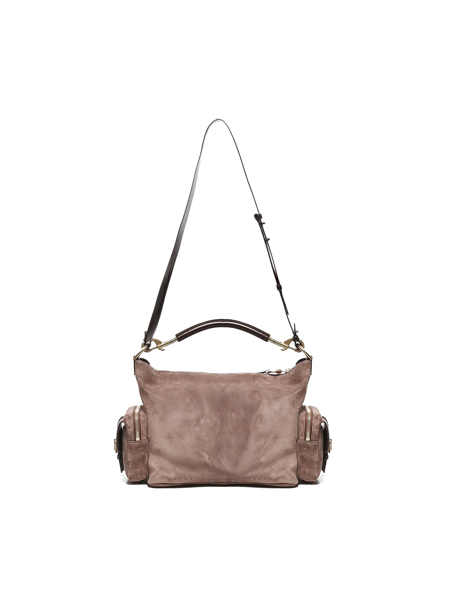 Chloé Chlo Suede Camera Bag - Taupe - Image 3