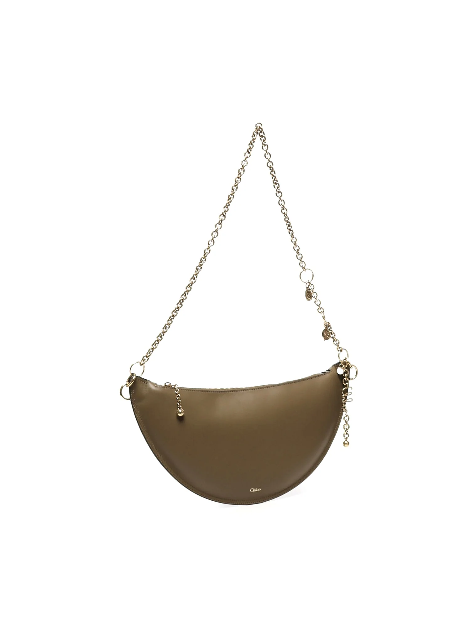 Chloé Icons Shoulder Bag - Olive Green - Image 2