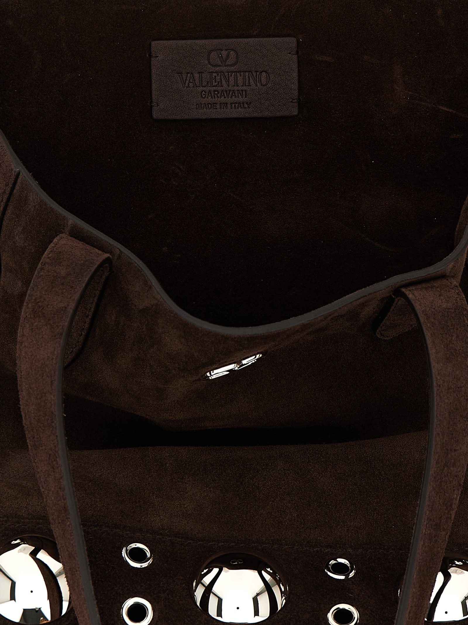 Valentino Garavani Nellcôte Medium Shopping Bag - Brown - Image 4