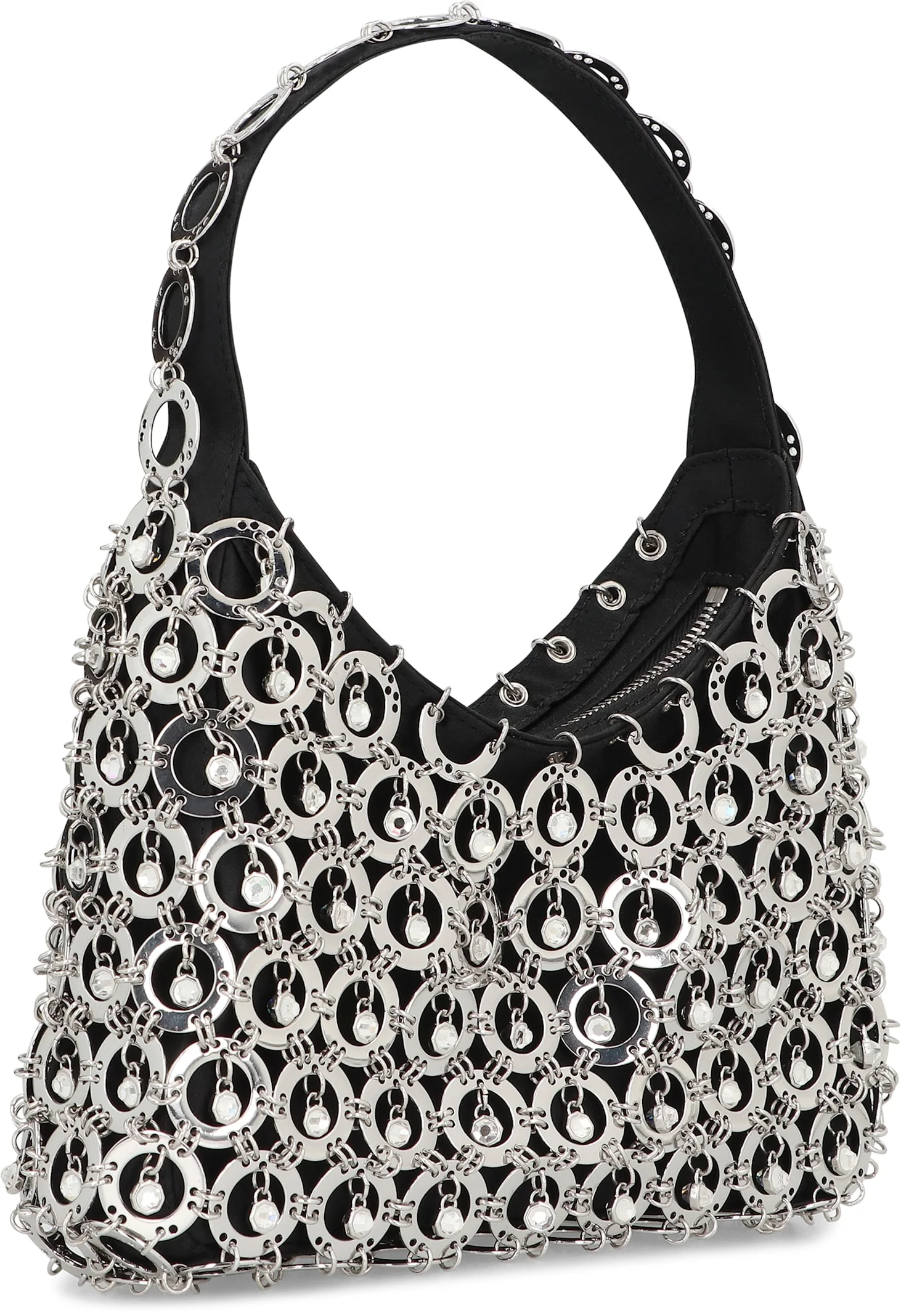 Rabanne Sphere Shoulder Bag - Black - Image 3