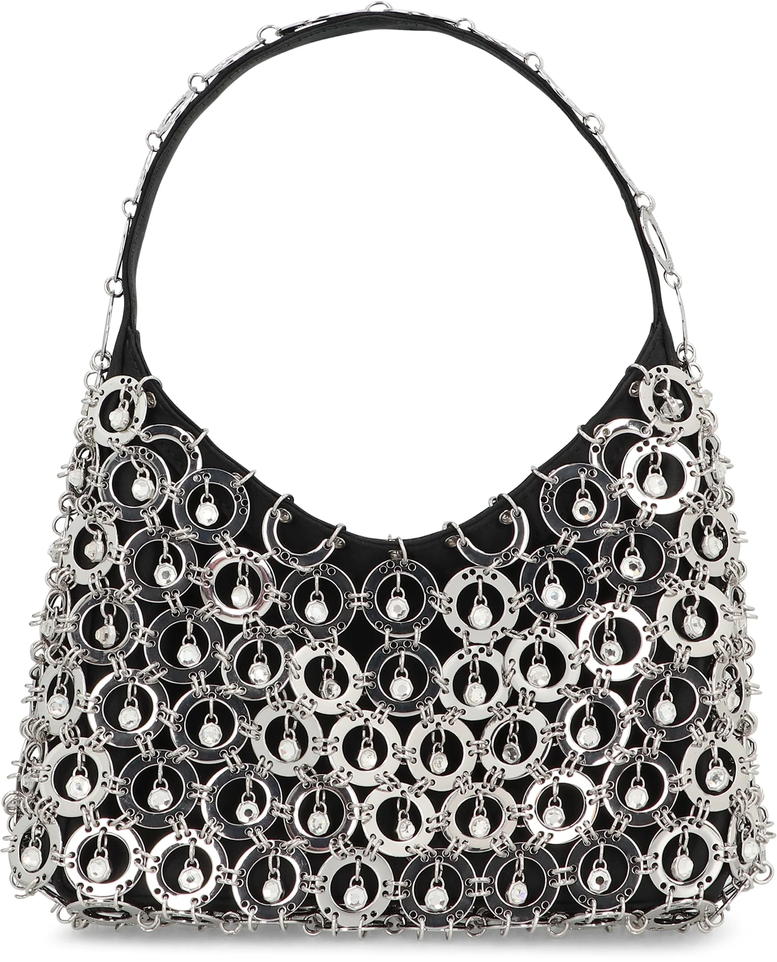 Rabanne Sphere Shoulder Bag - Black - Image 4