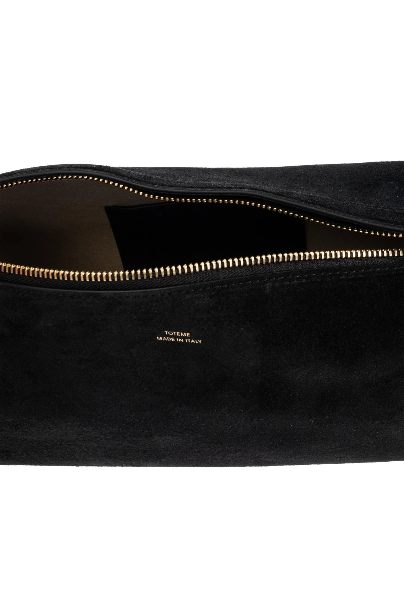Totême Suede Clutch - Black - Image 5