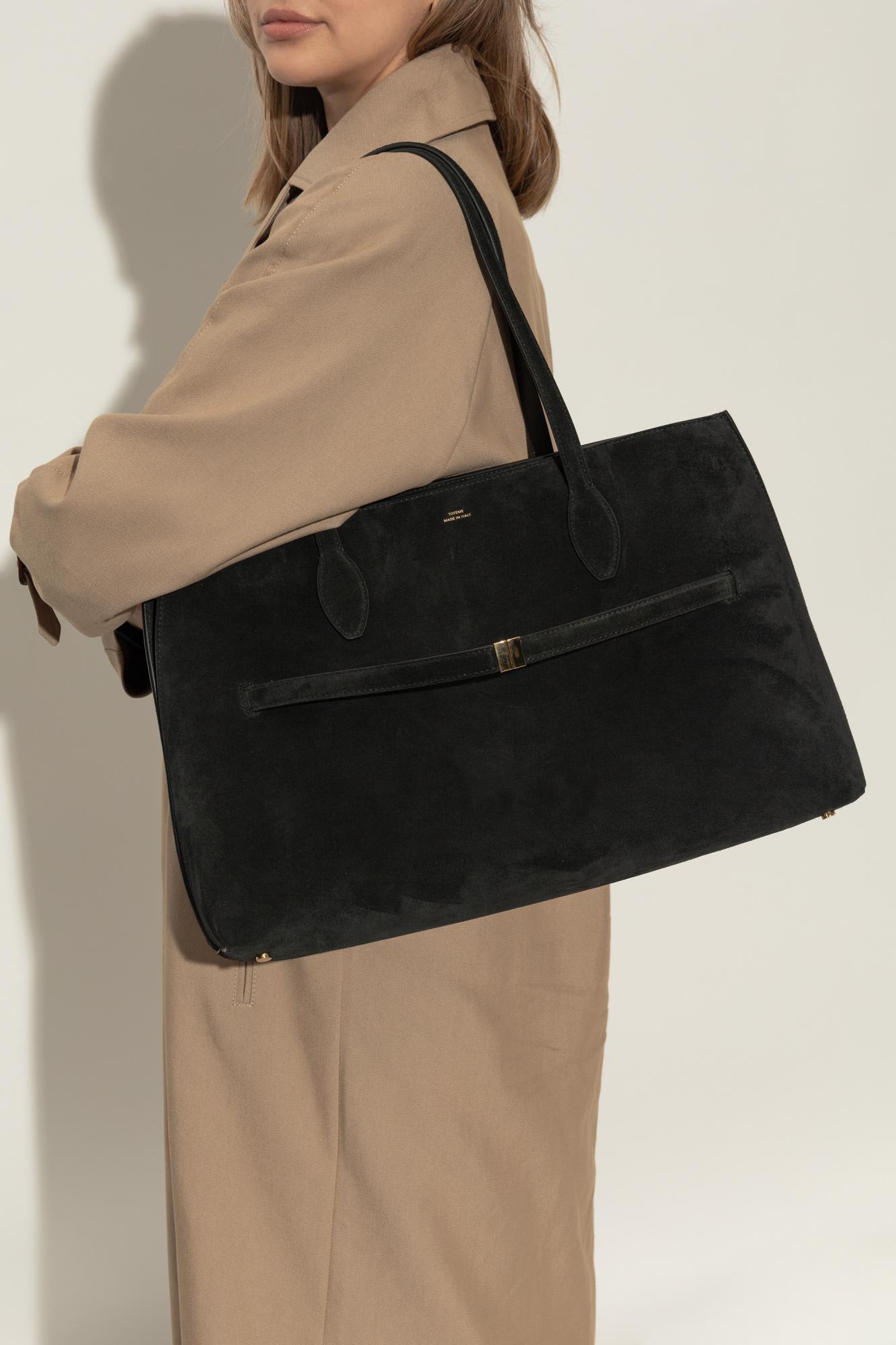 Totême Shopper Tote - Black - Image 2