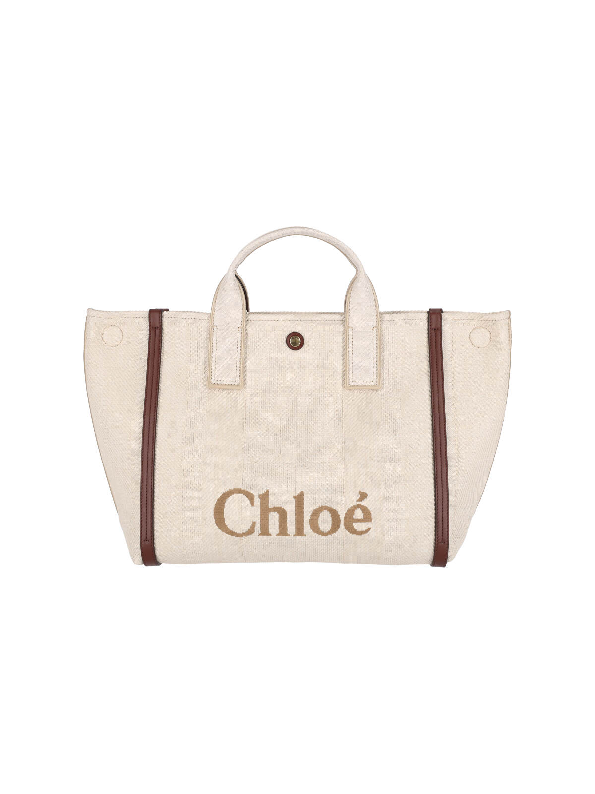 Chloé Carry Tote Bag - Beige - Image 2