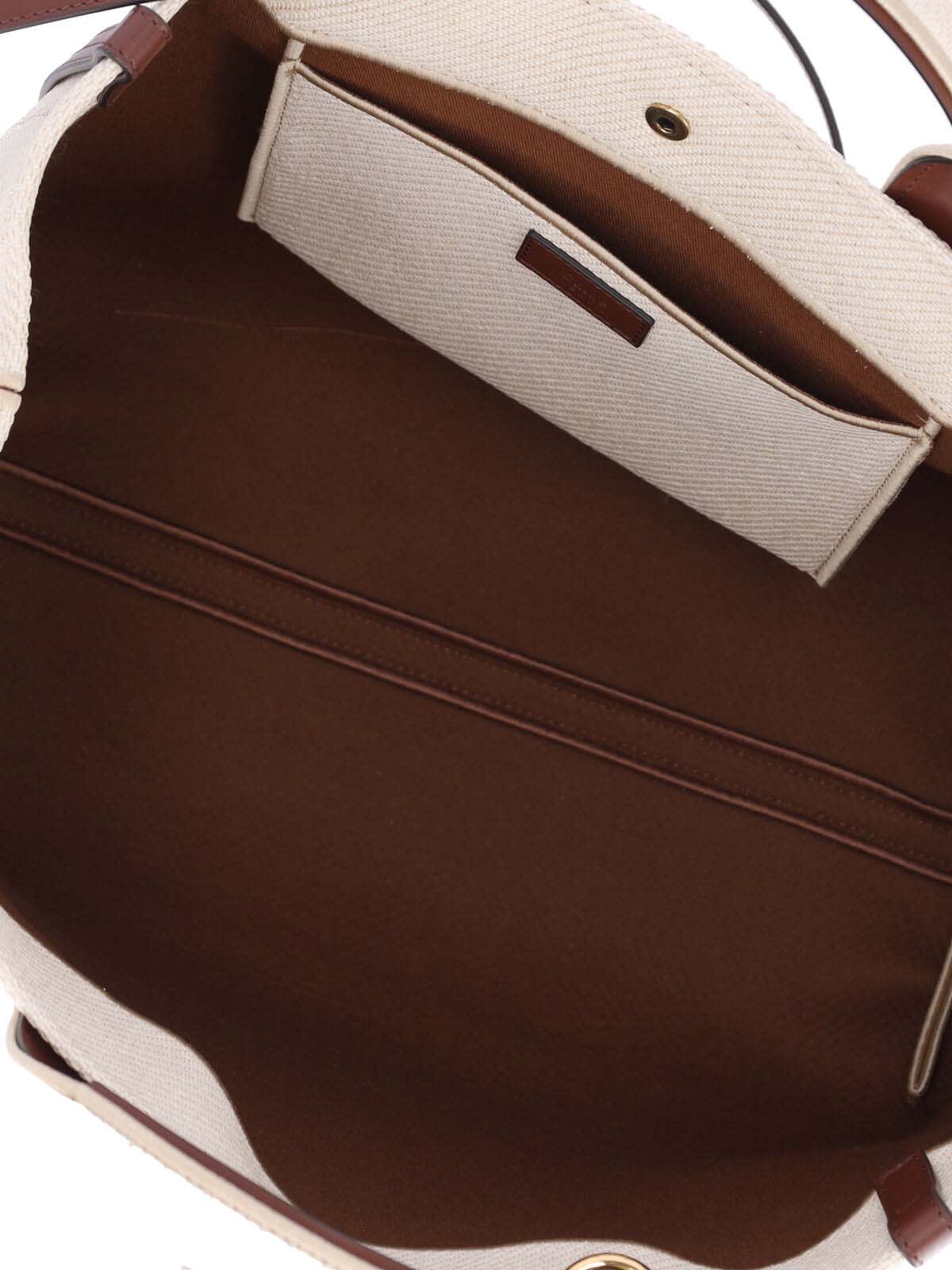 Chloé Carry Tote Bag - Beige - Image 5