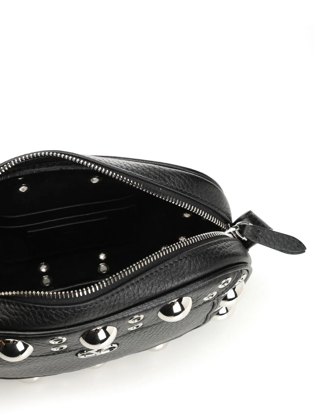 Valentino Garavani Nellcôte Chain Shoulder Bag - Black - Image 4