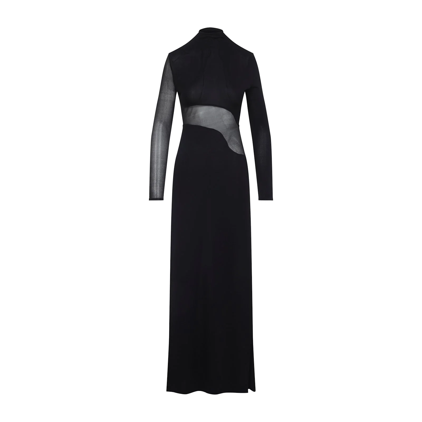 Alaia Alaa Bodycon Long Dress - Noir Alaia - Image 2